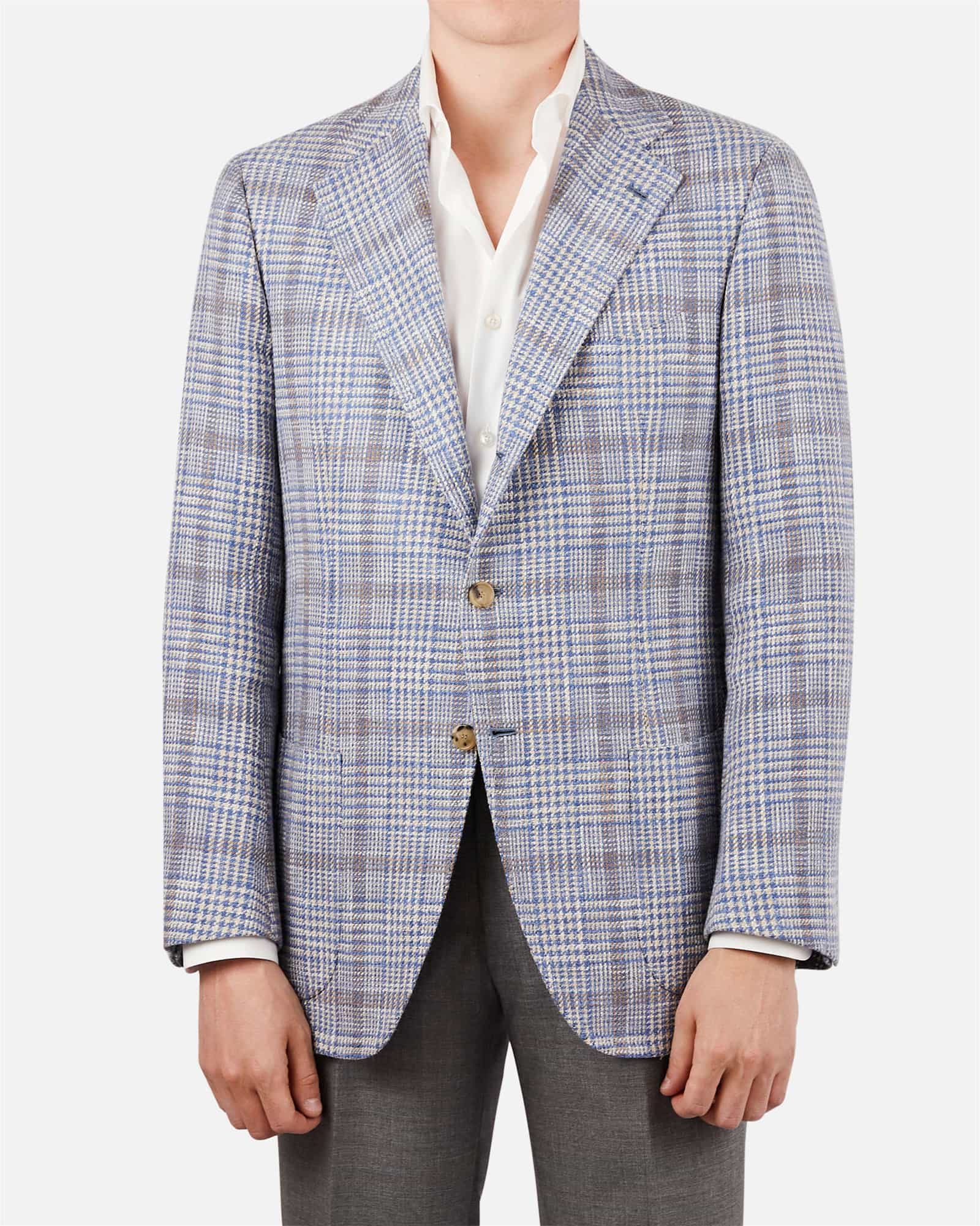 Check Jacket Blue