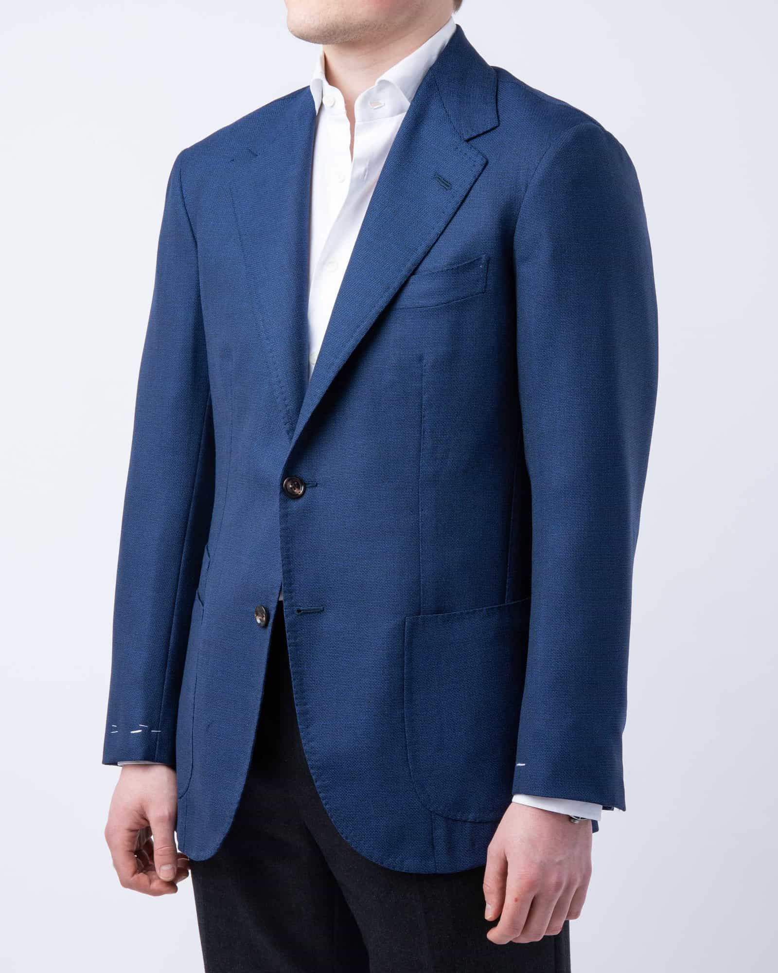 Handmade Mesh Jacket Blue