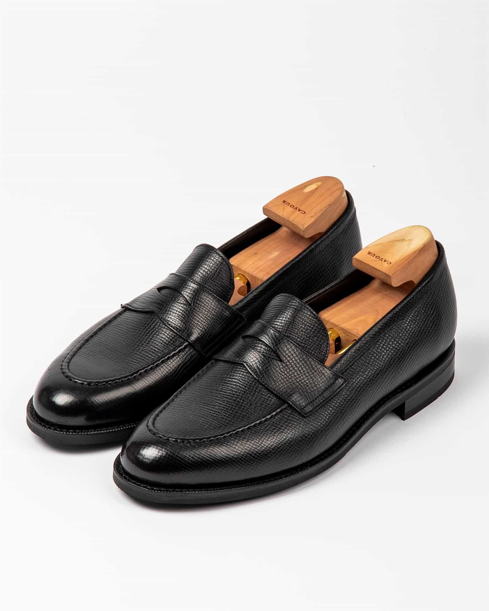 Penny Loafer Utah Rubber Sole Black