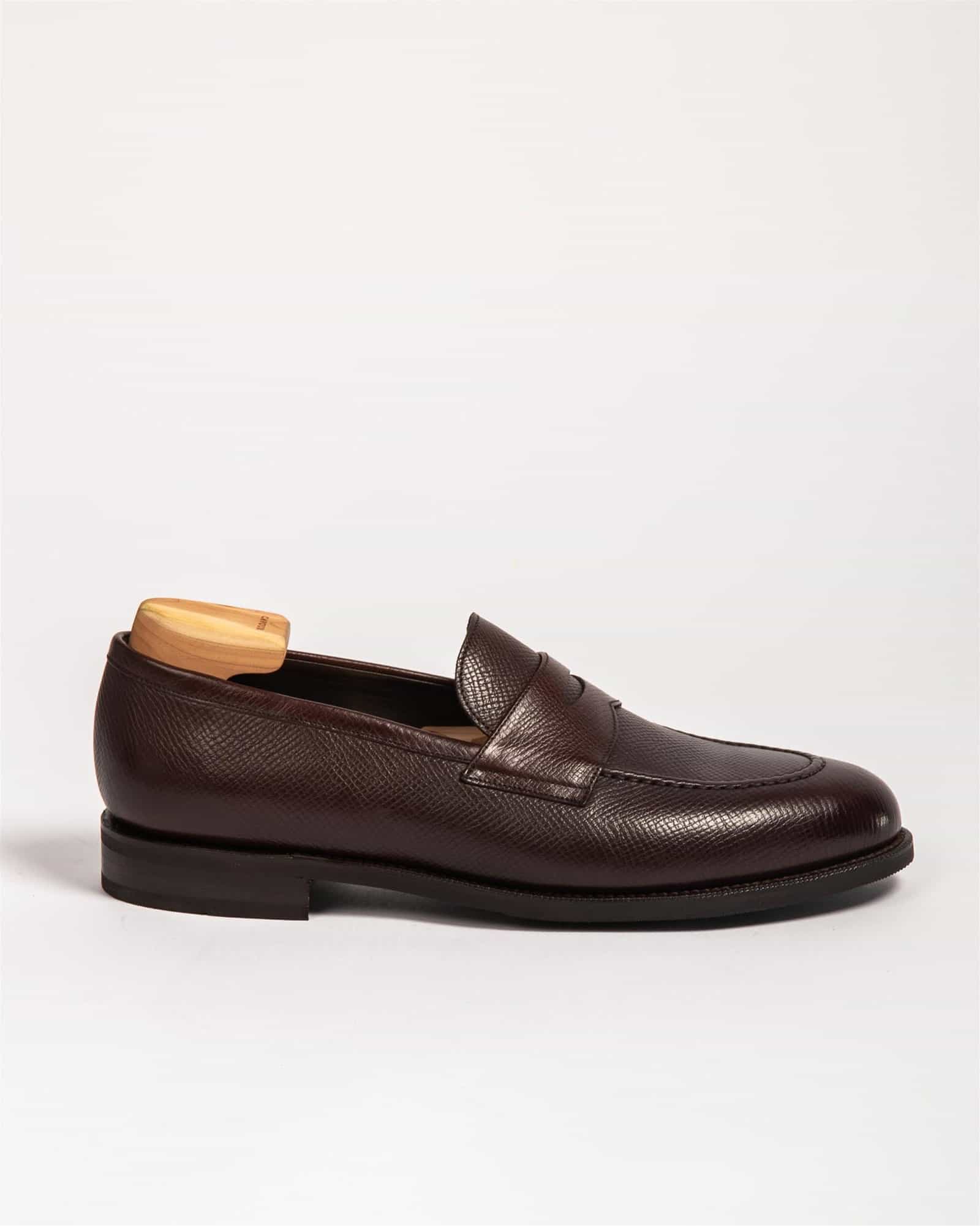 Penny Loafer Utah Rubber Sole Brown