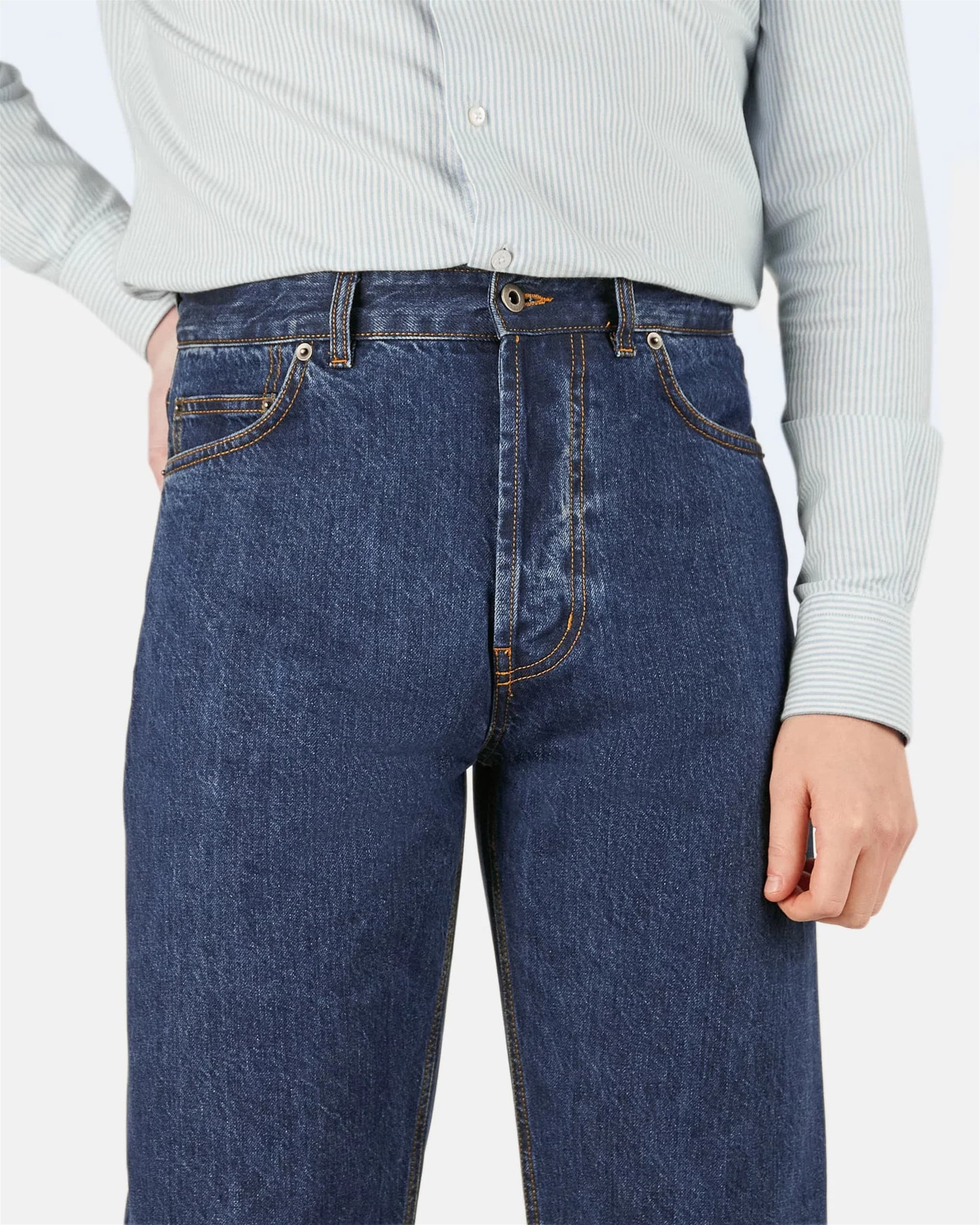 Selvedge Denim Jeans Navy - Jeans - Cavour