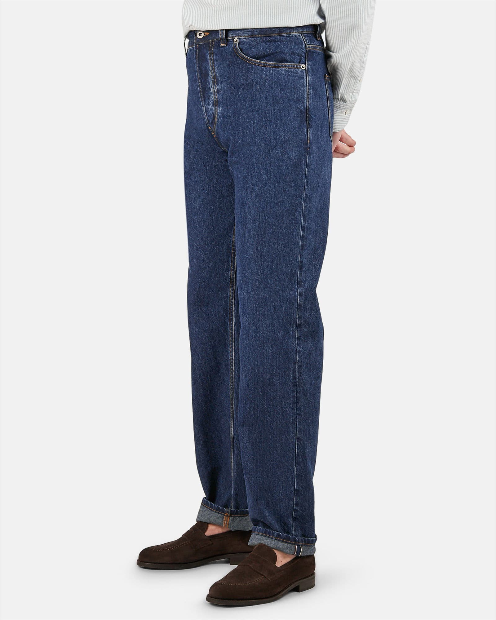 Selvedge Denim Jeans Navy - Jeans - Cavour 