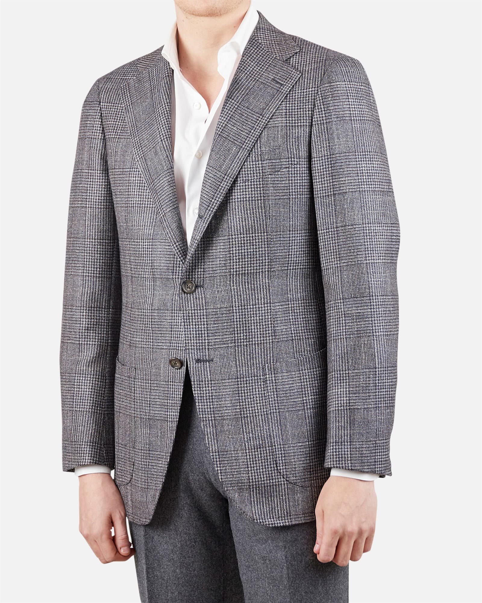 Sartoria Handmade Glencheck Jacket Brown