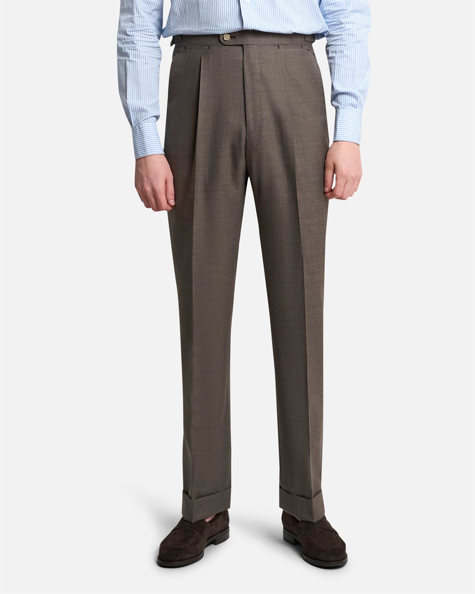 Mod 3 Summer Hightwist Trouser Taupe