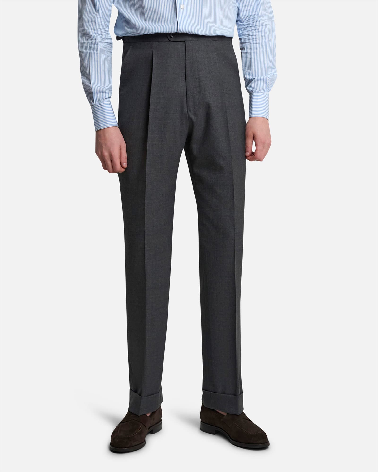 Mod 3 Summer Hightwist Trouser Charcoal