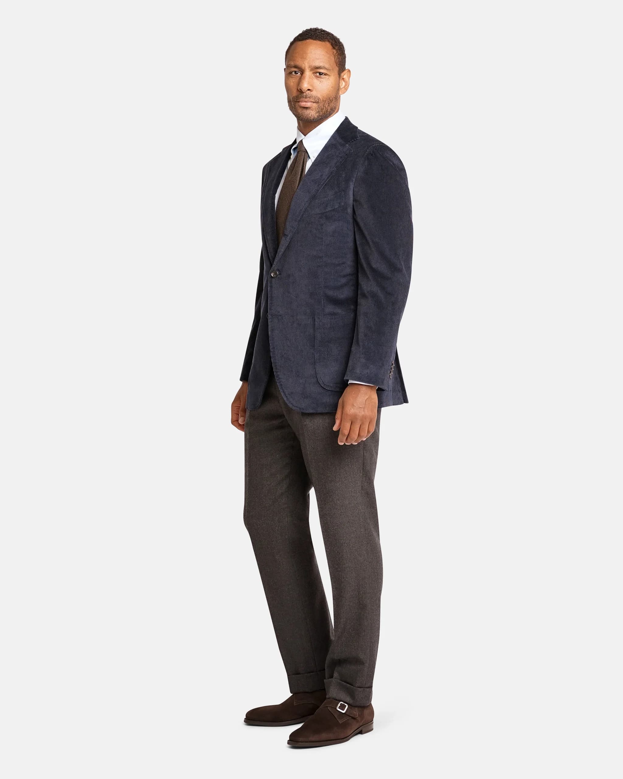 Mod 2 - Corduroy Jacket Navy - Blazers - Cavour