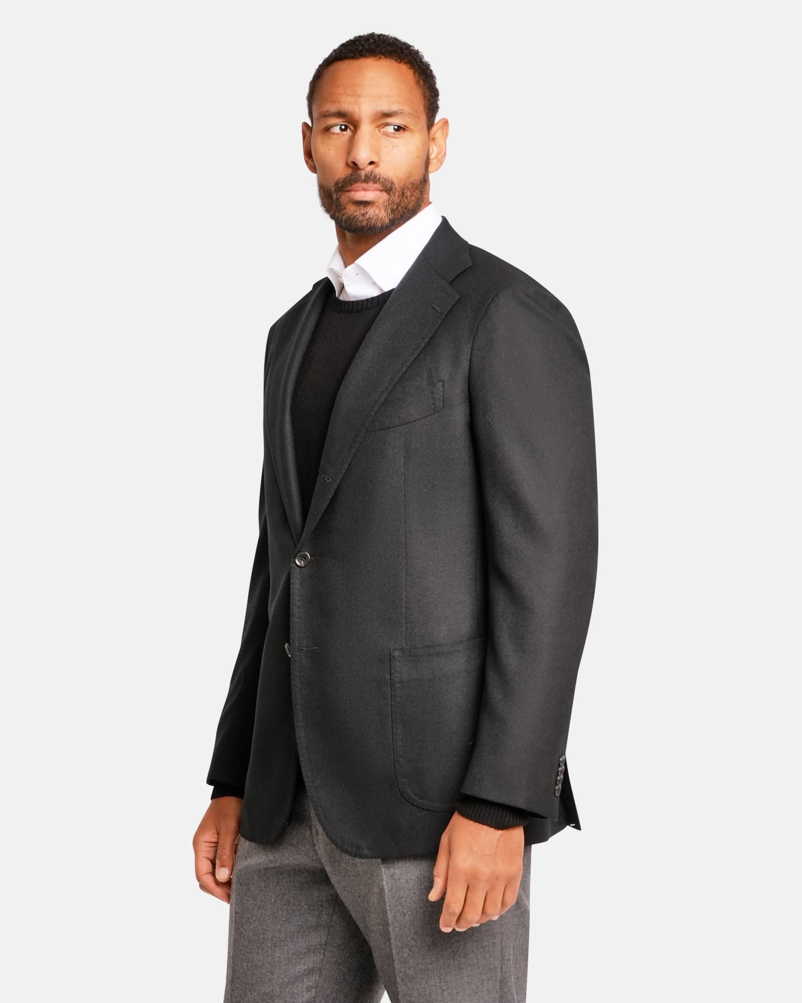 Mod 2 - Winter Hopsack Jacket Black