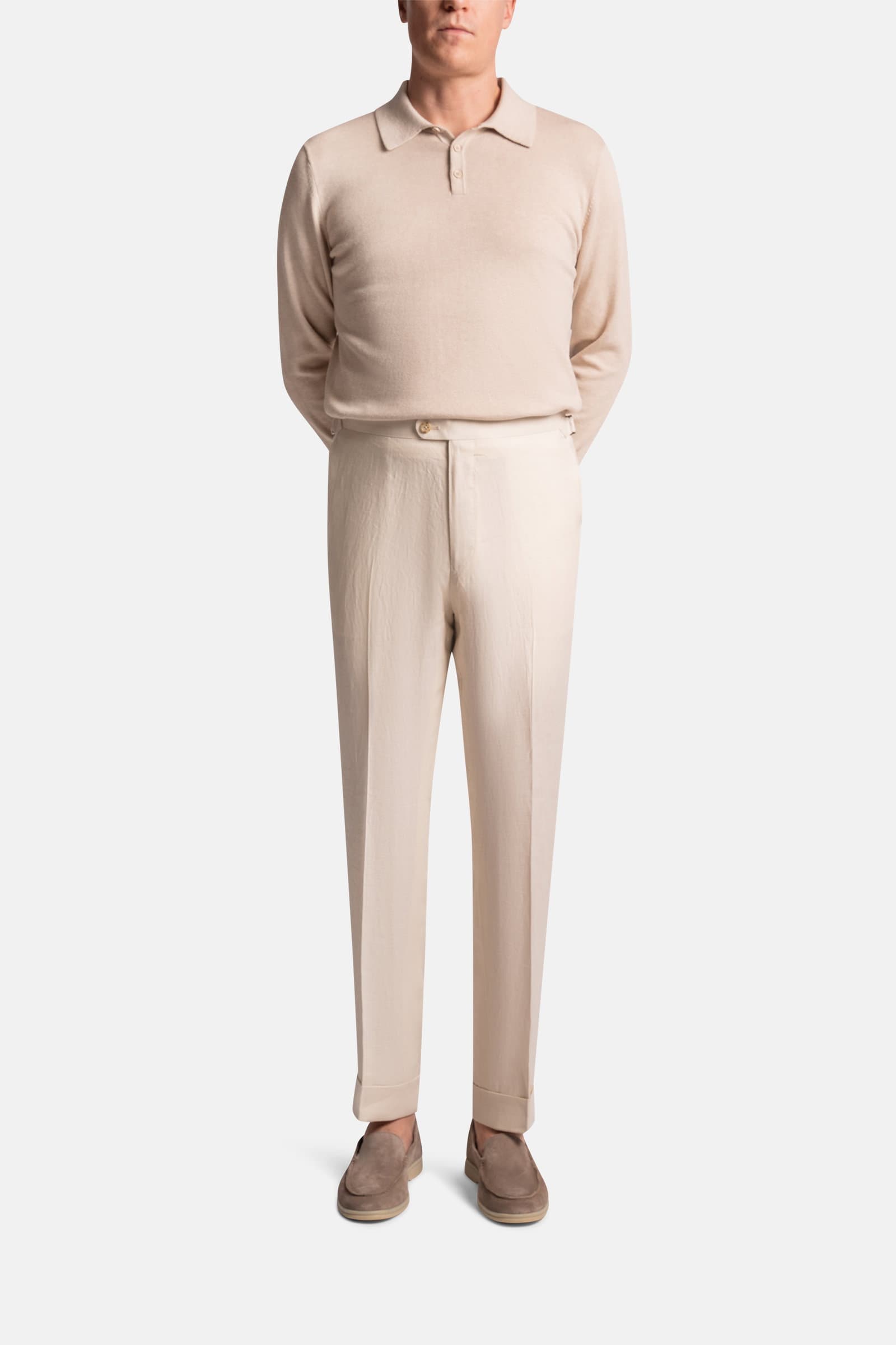 Flax Linen Trouser Beige