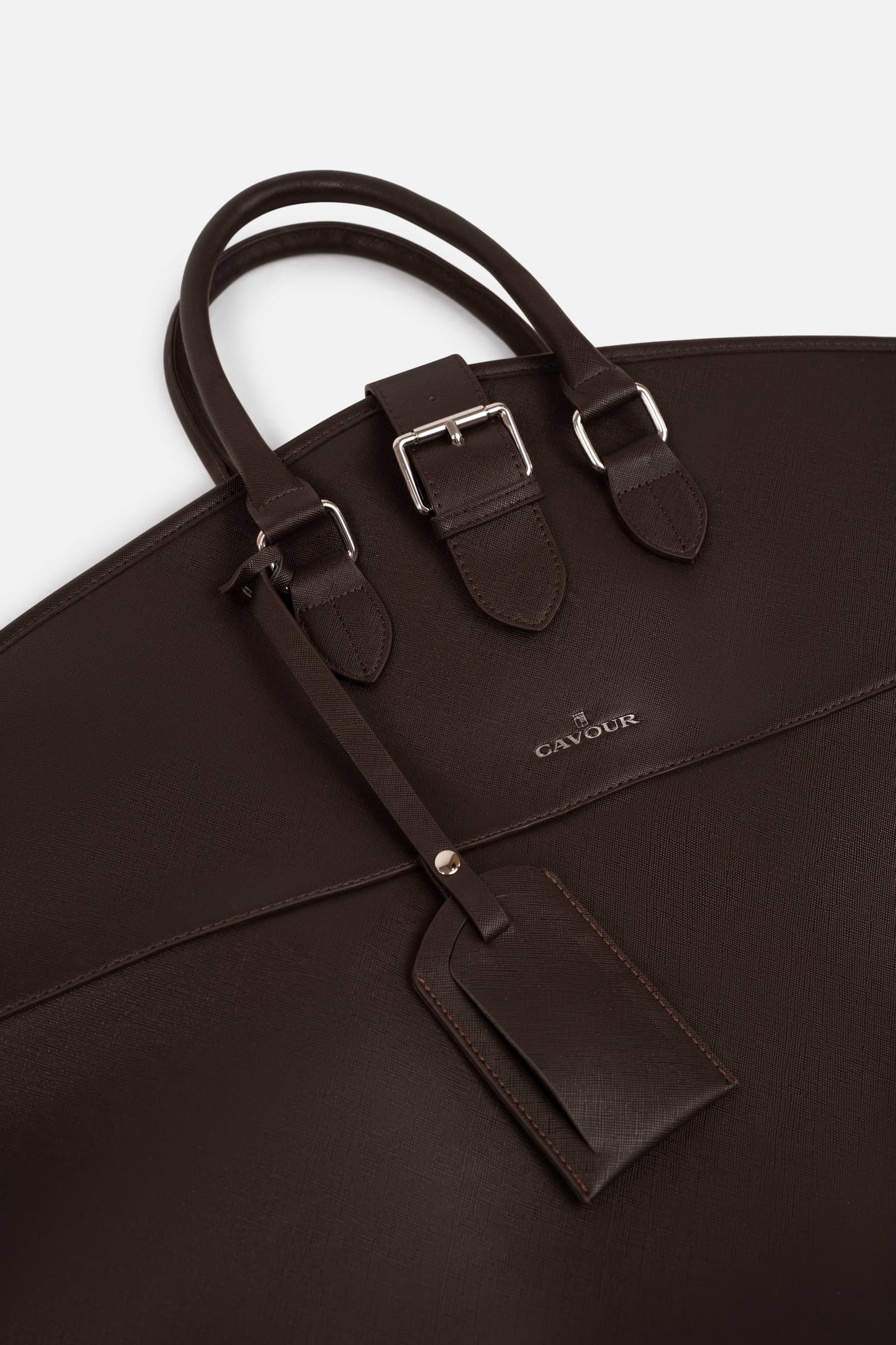 Luxury Garment Carrier Dark Brown