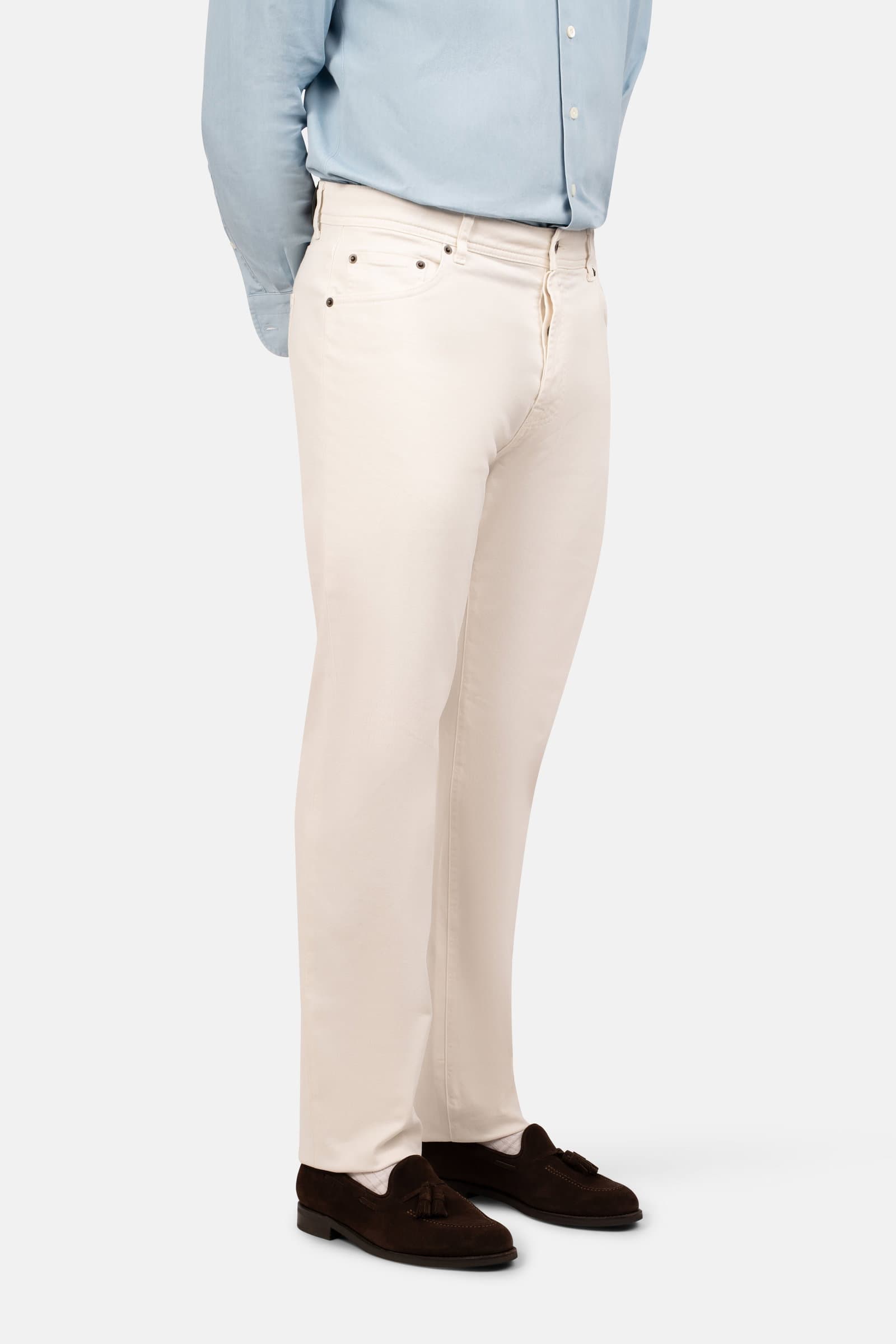5 Pocket Trouser White