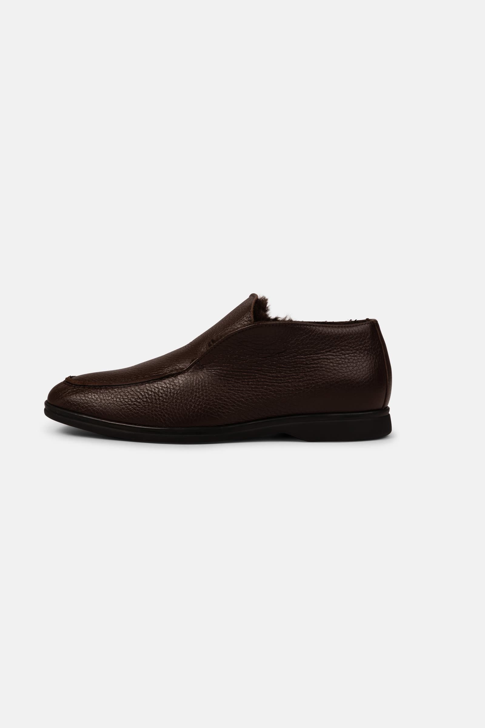 Winter Nautilus High Deer Leather Brown