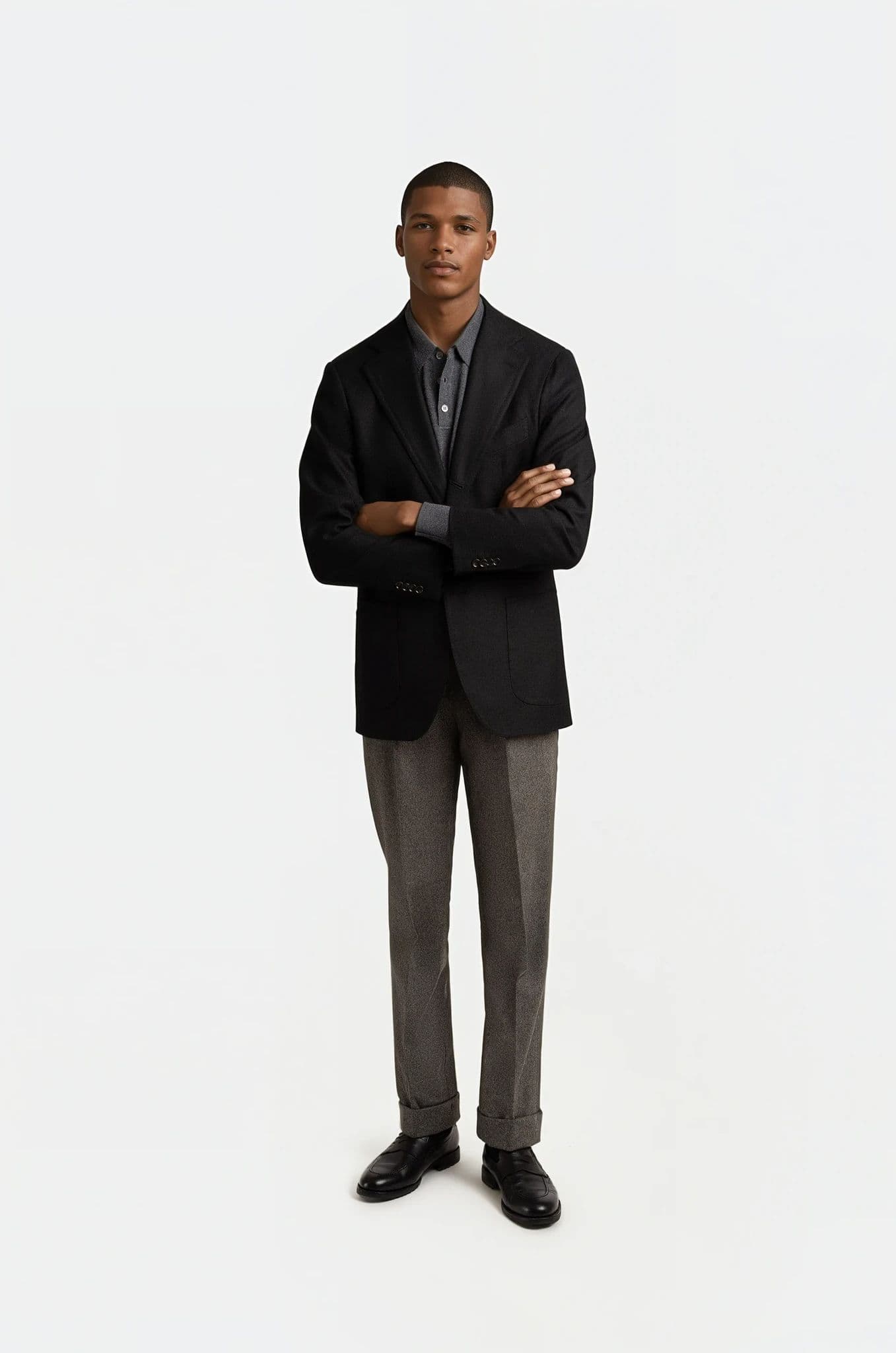 Mod 2 Classic Hopsack Jacket Black