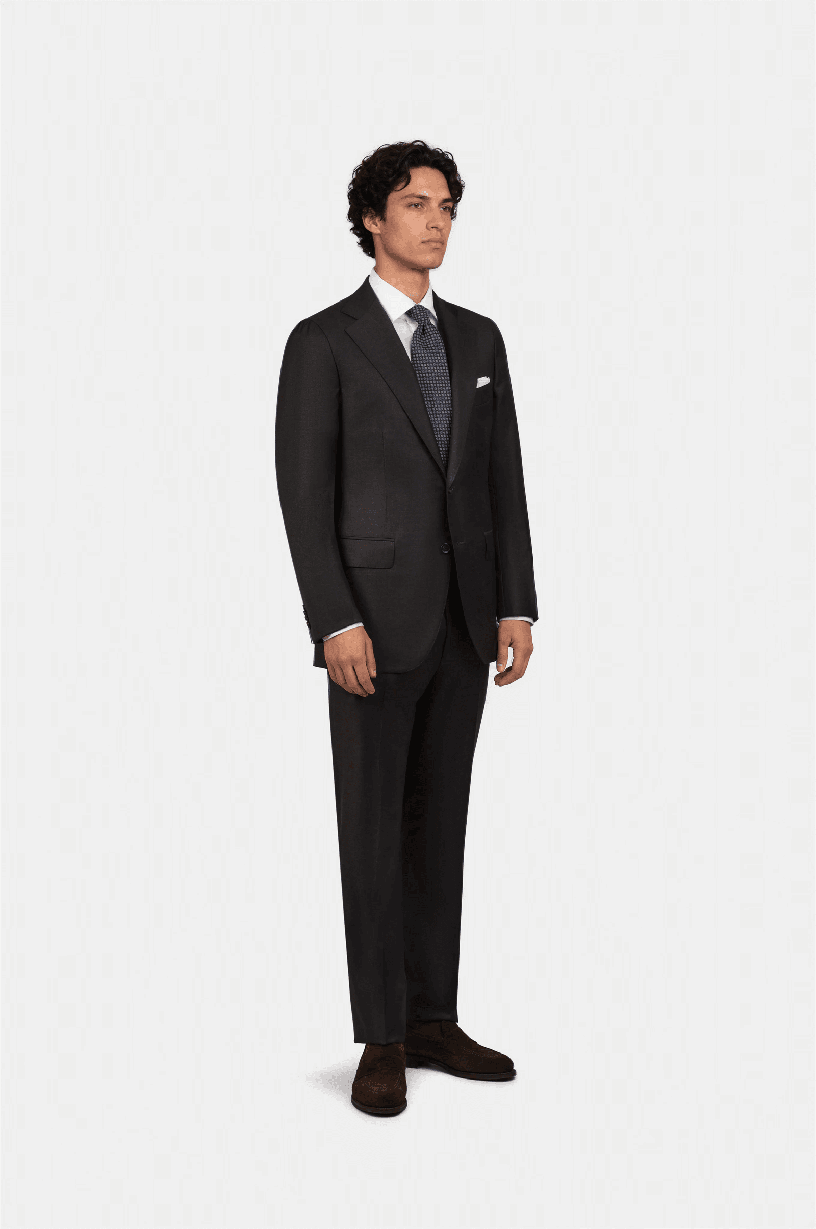 Mod 2 Exclusive Cavour Twill Jacket Grey (Part of a suit)