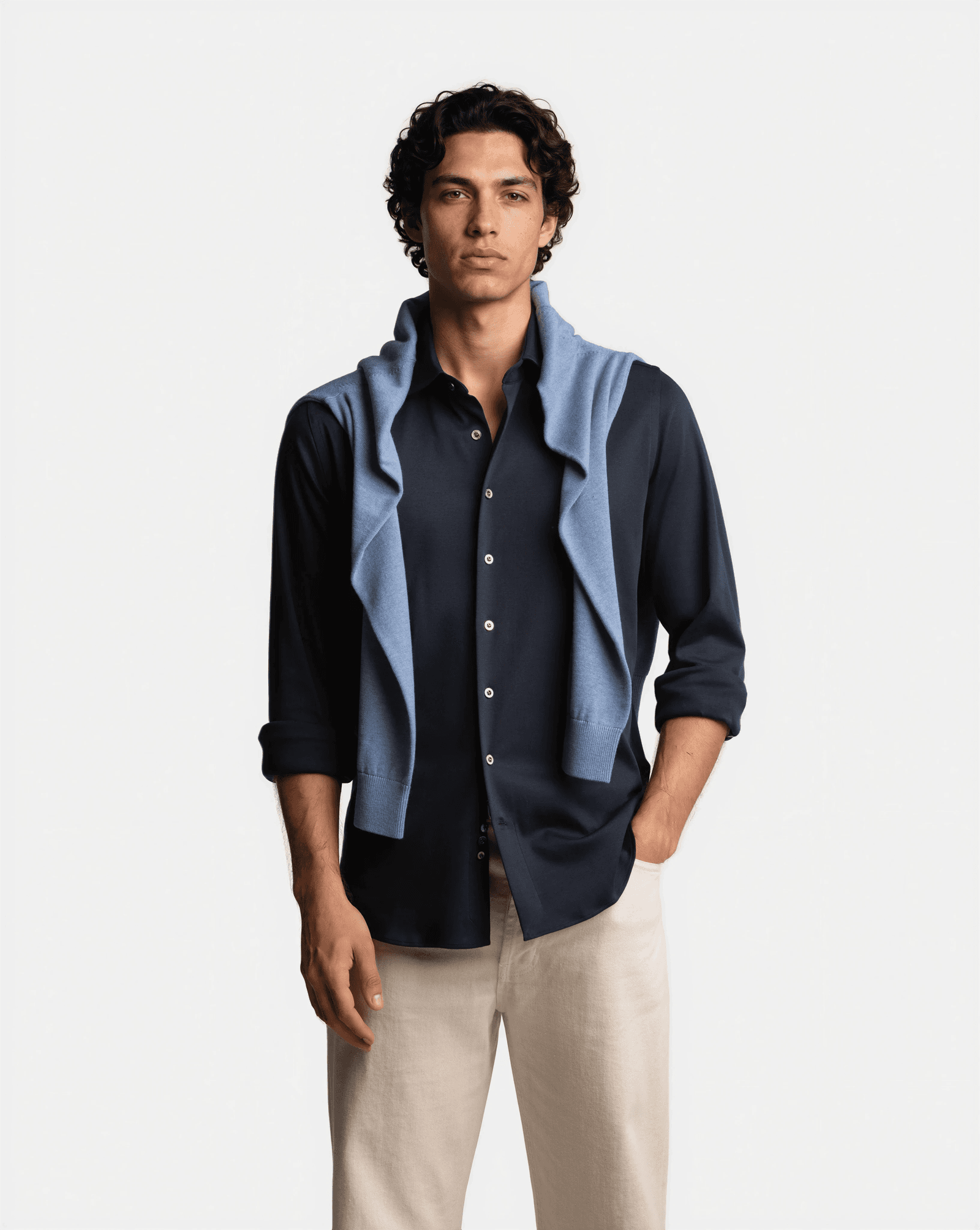 Jersey Shirt Navy