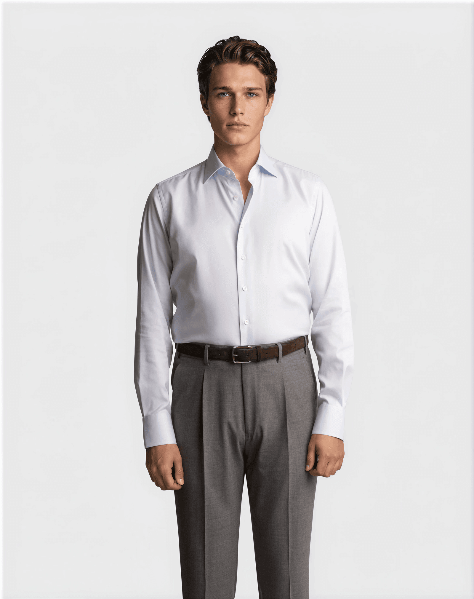 Herringbone Shirt Blue