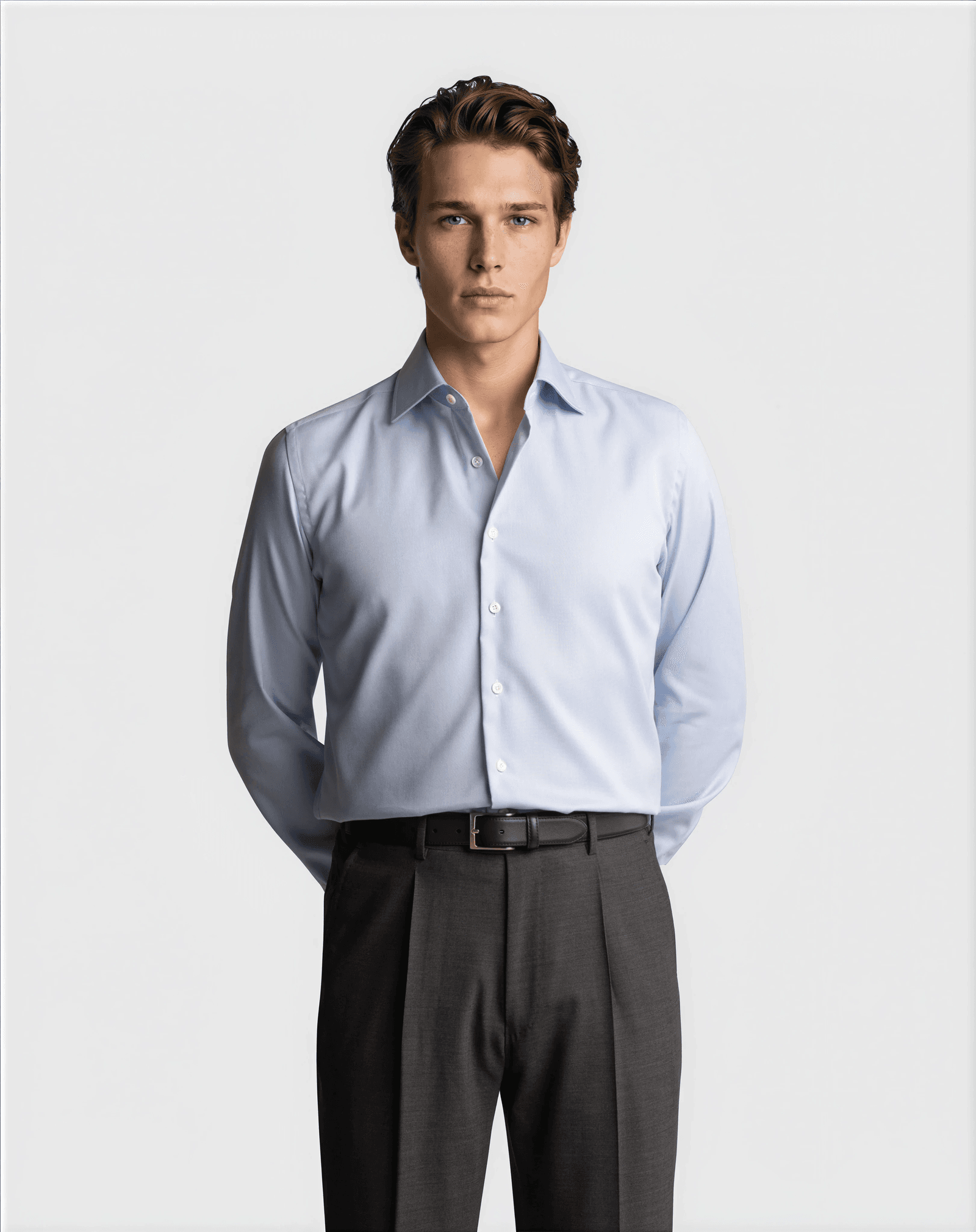 Fine Royal Oxford Shirt Blue