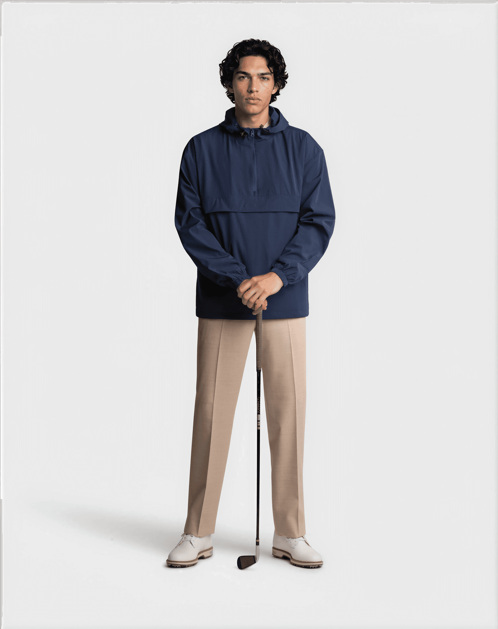 Links Anorak Navy - Jackets - Cavour