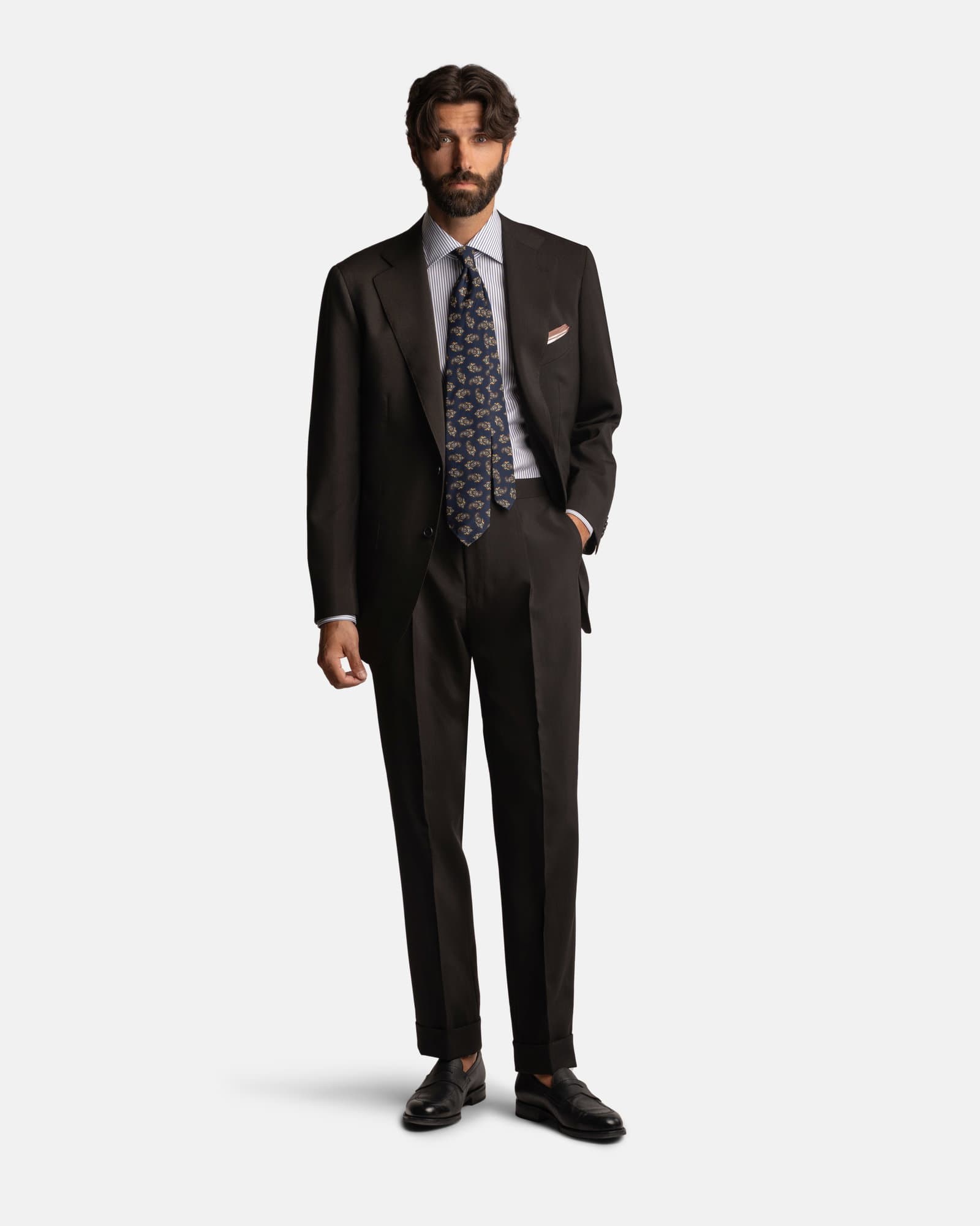 Mod 2 Mohair Suit Black