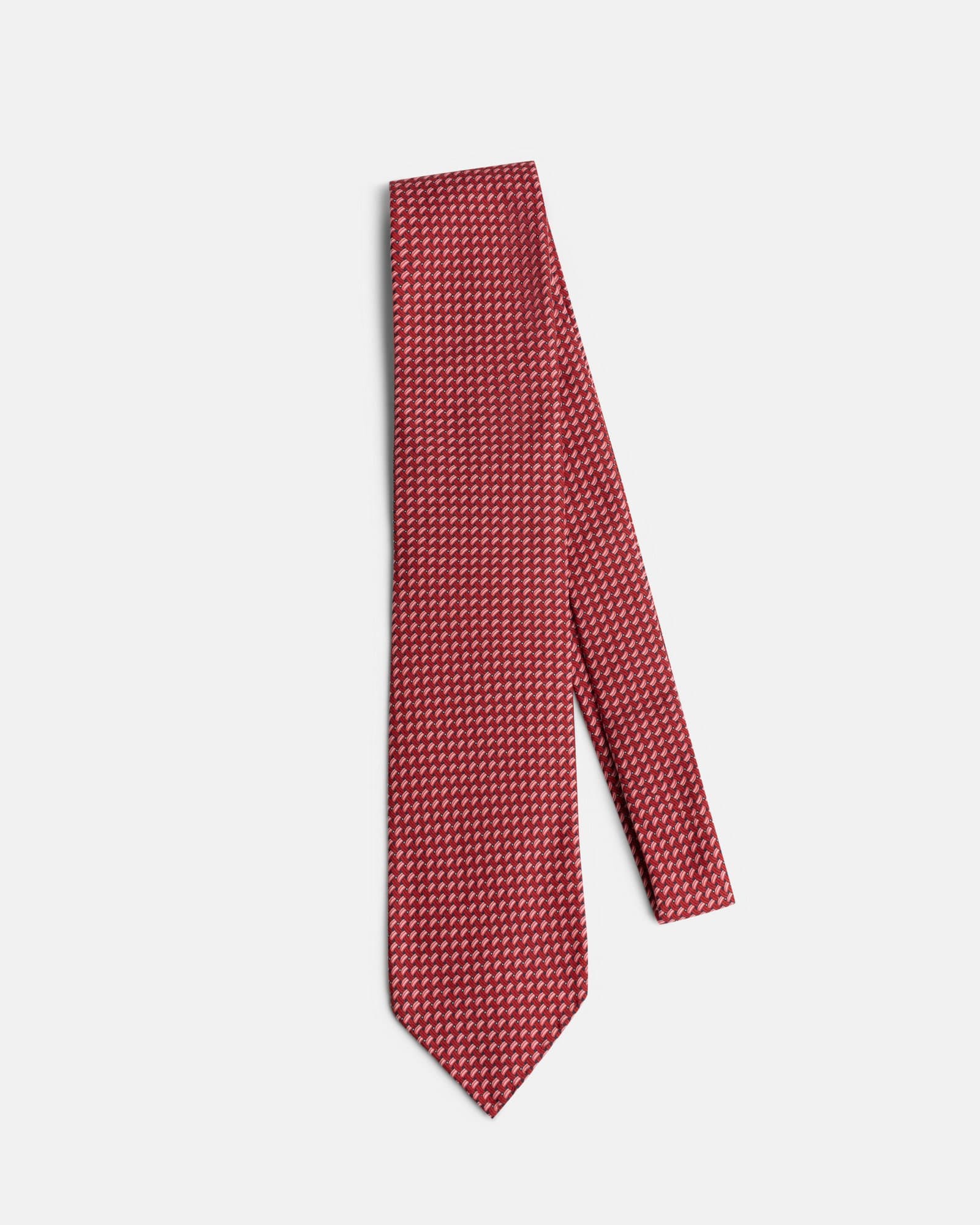 Basket Print Red