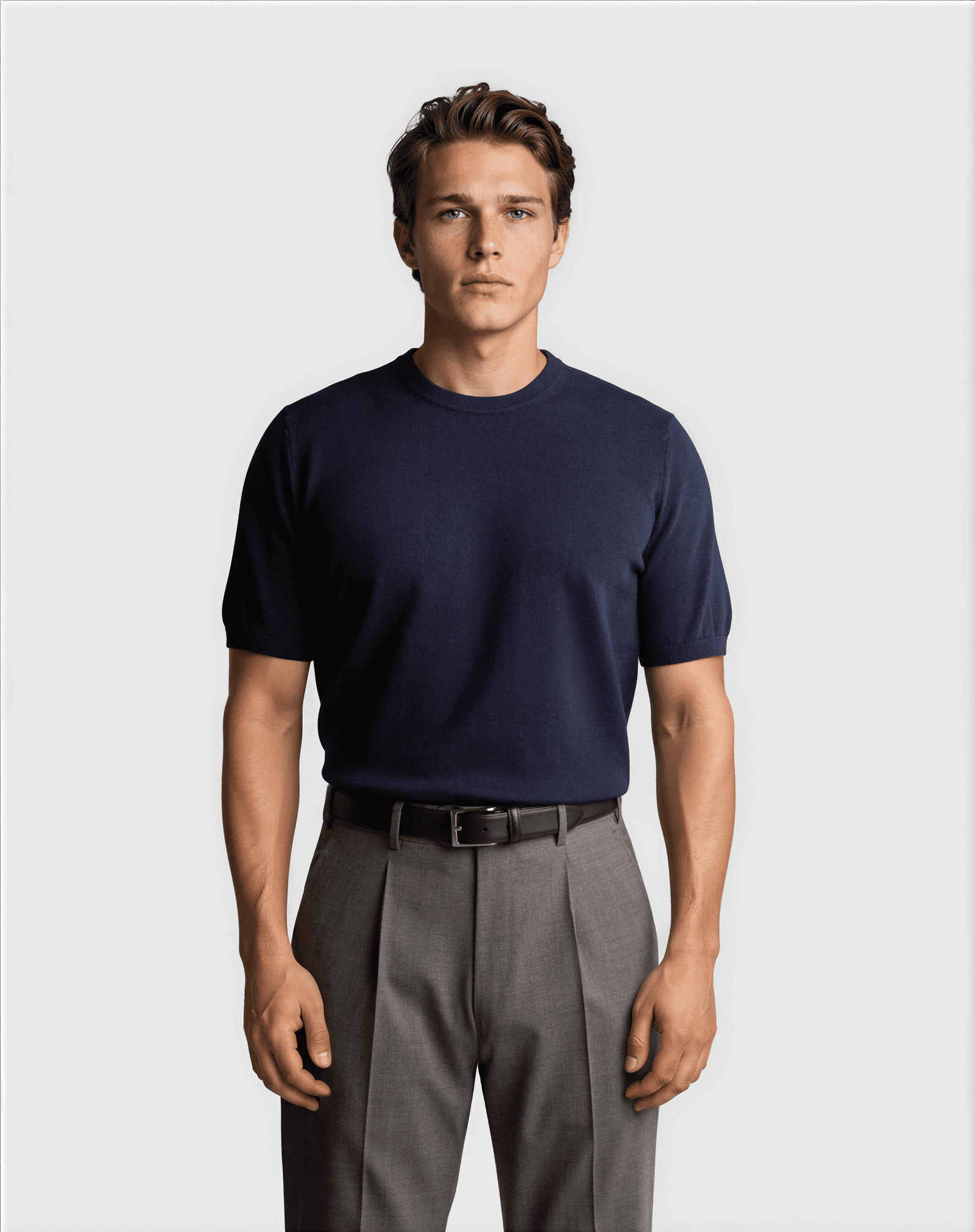CashSilk T-Shirt Navy