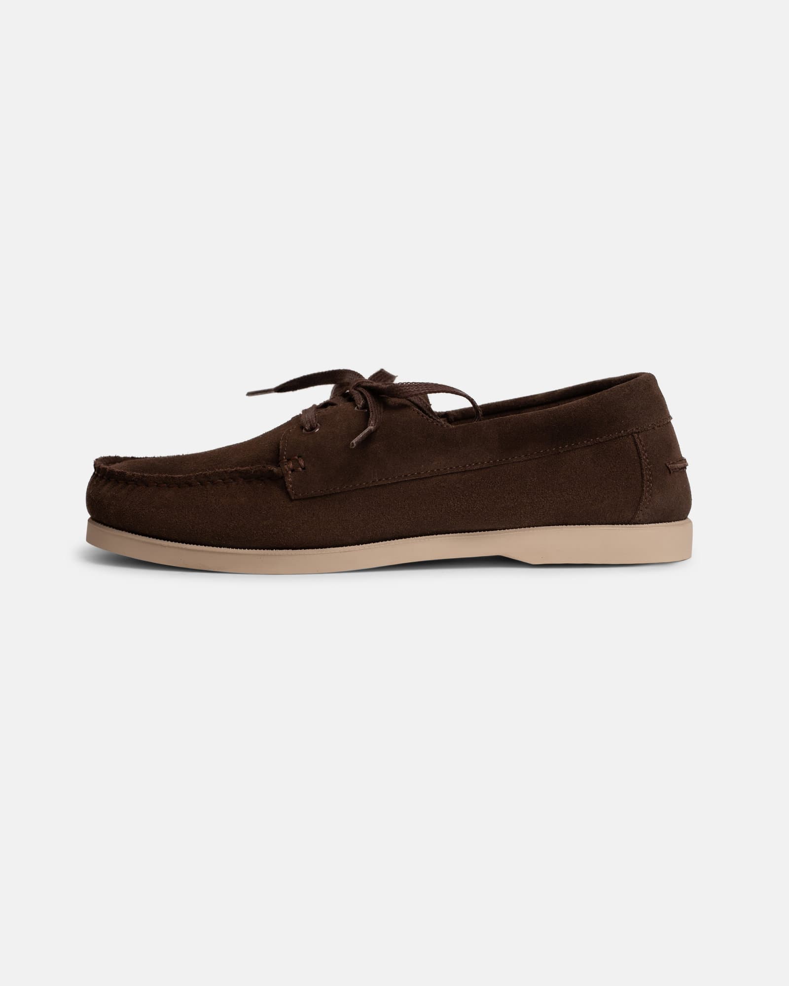 Suede Regatta Shoe Taupe