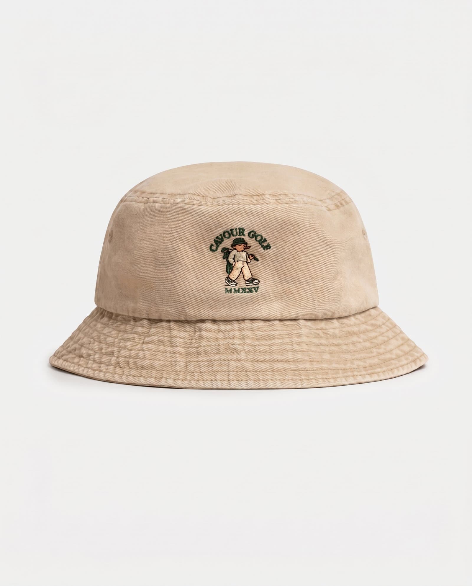 Golf Bucket Hat Beige