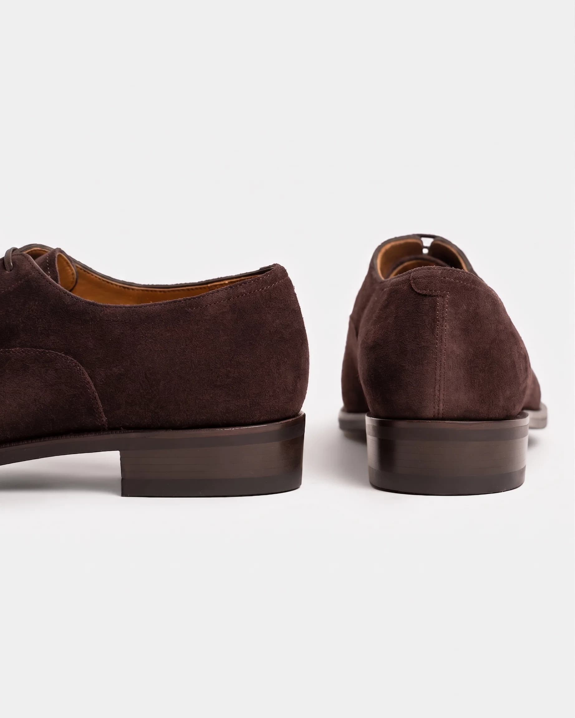 Cap Toe Oxford Punched Brown - Oxfords - Cavour display picture 3