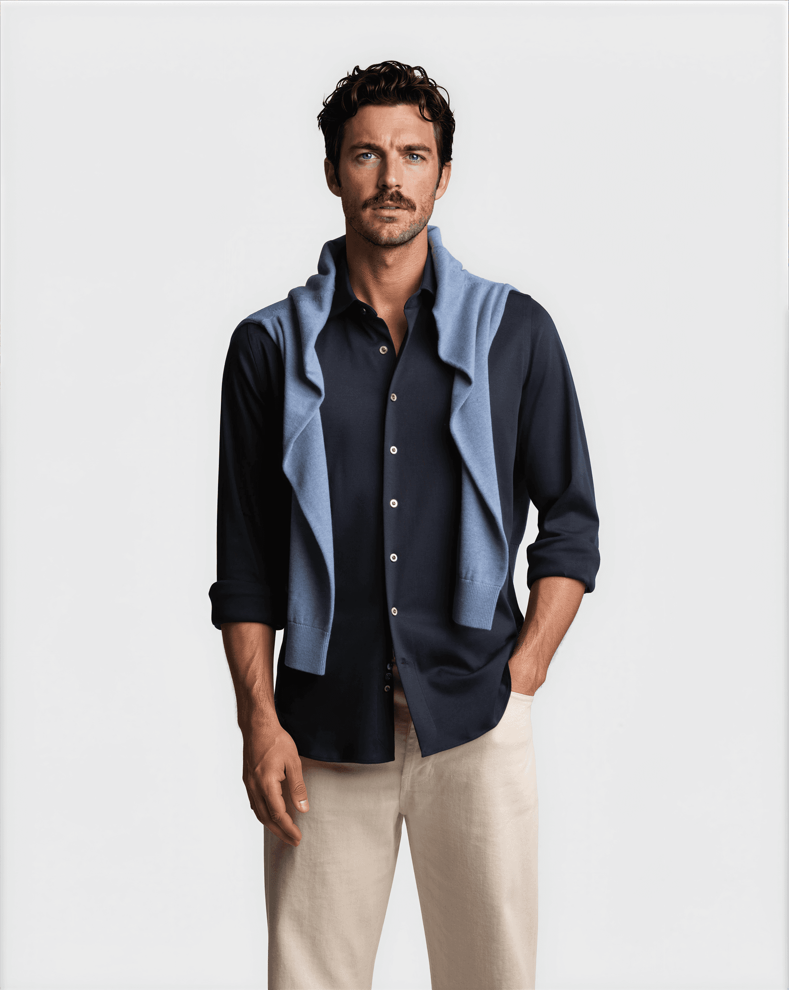 Jersey Shirt Navy