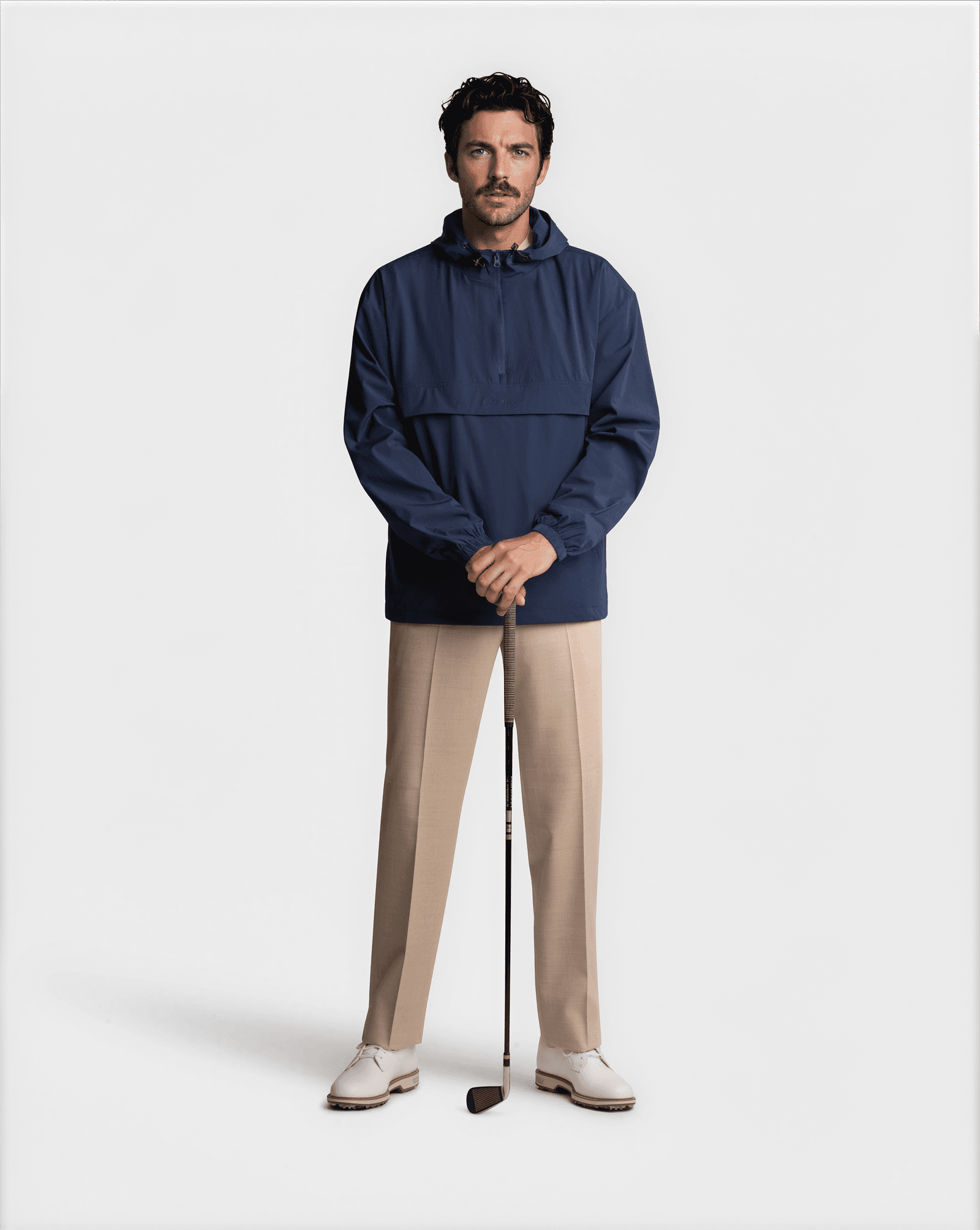 Links Anorak Navy - Jackets - Cavour