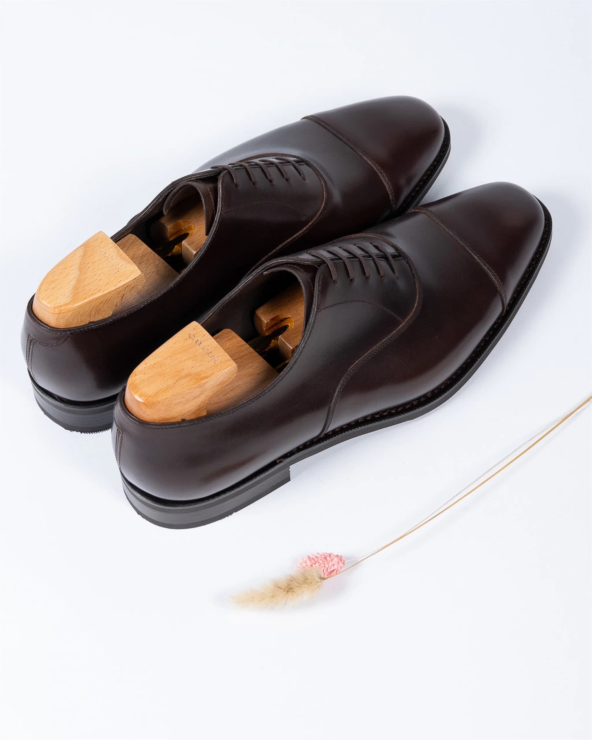 Men\'s Brown Cap Toe Oxfords Size 9.5-*Scuff* Cap Toe Oxford Brown | Thomas Bird | tblon.com main image 4