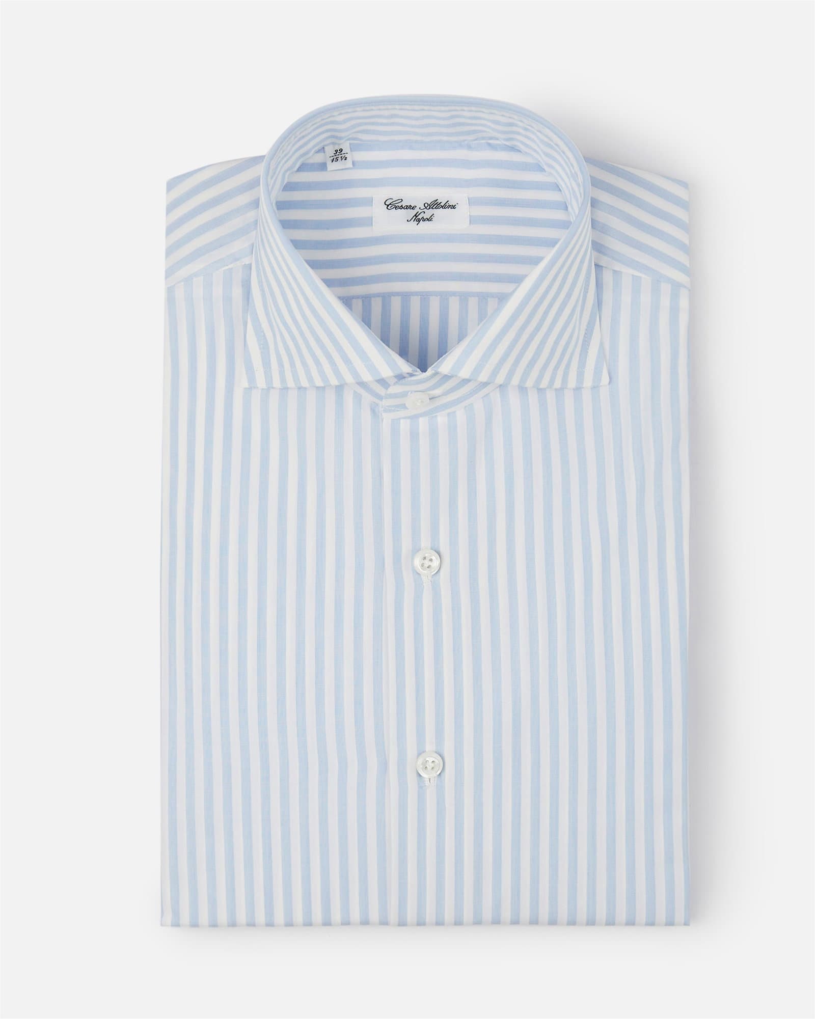 Attolini Structured Stripe White
