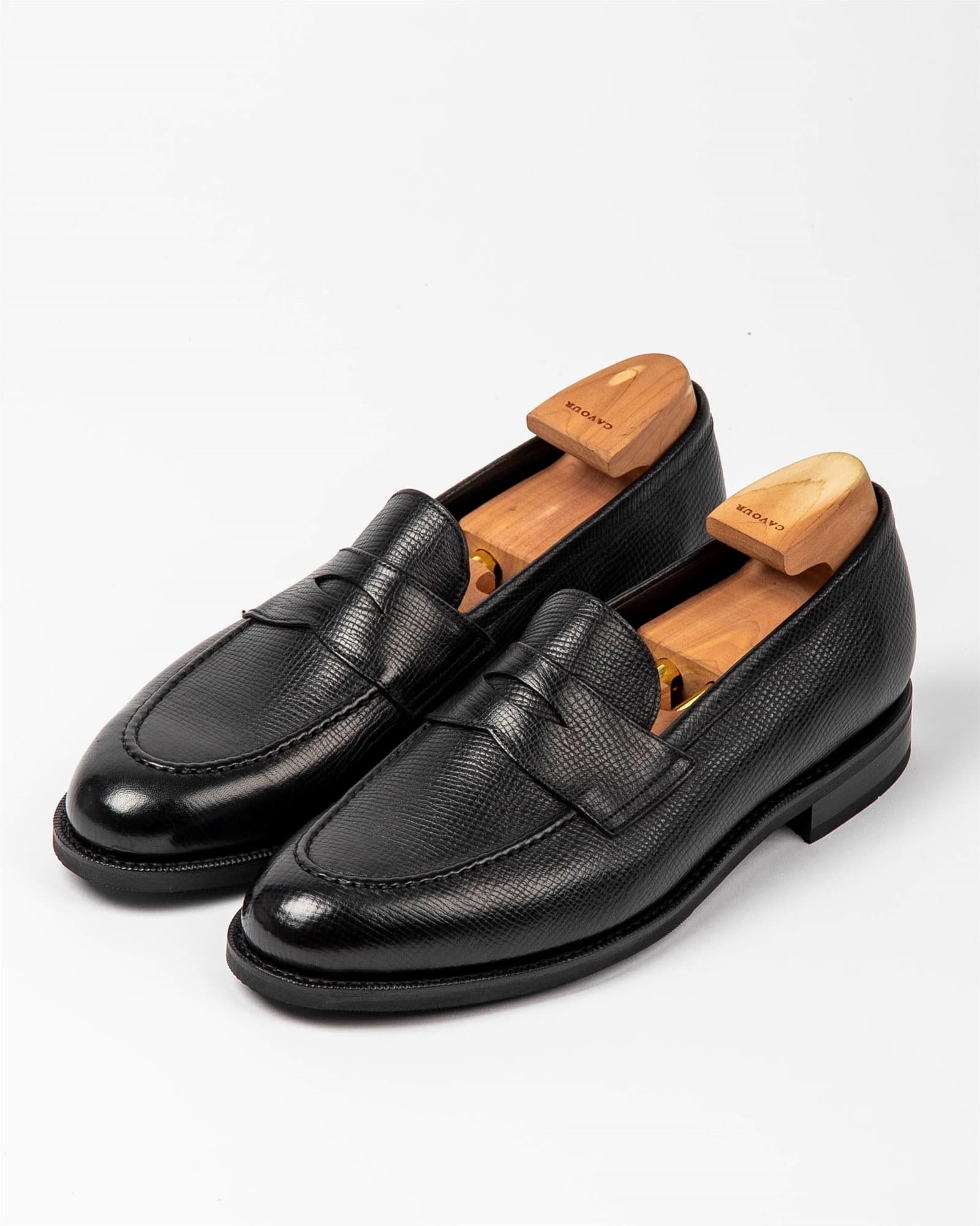 Penny Loafer Utah Rubber Sole Black