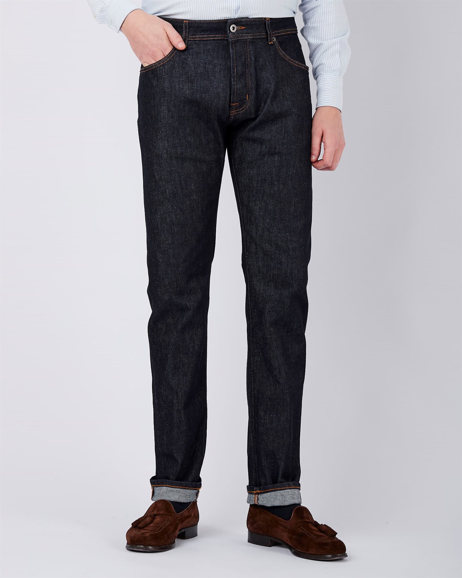 Model 88 Denim Trouser Navy