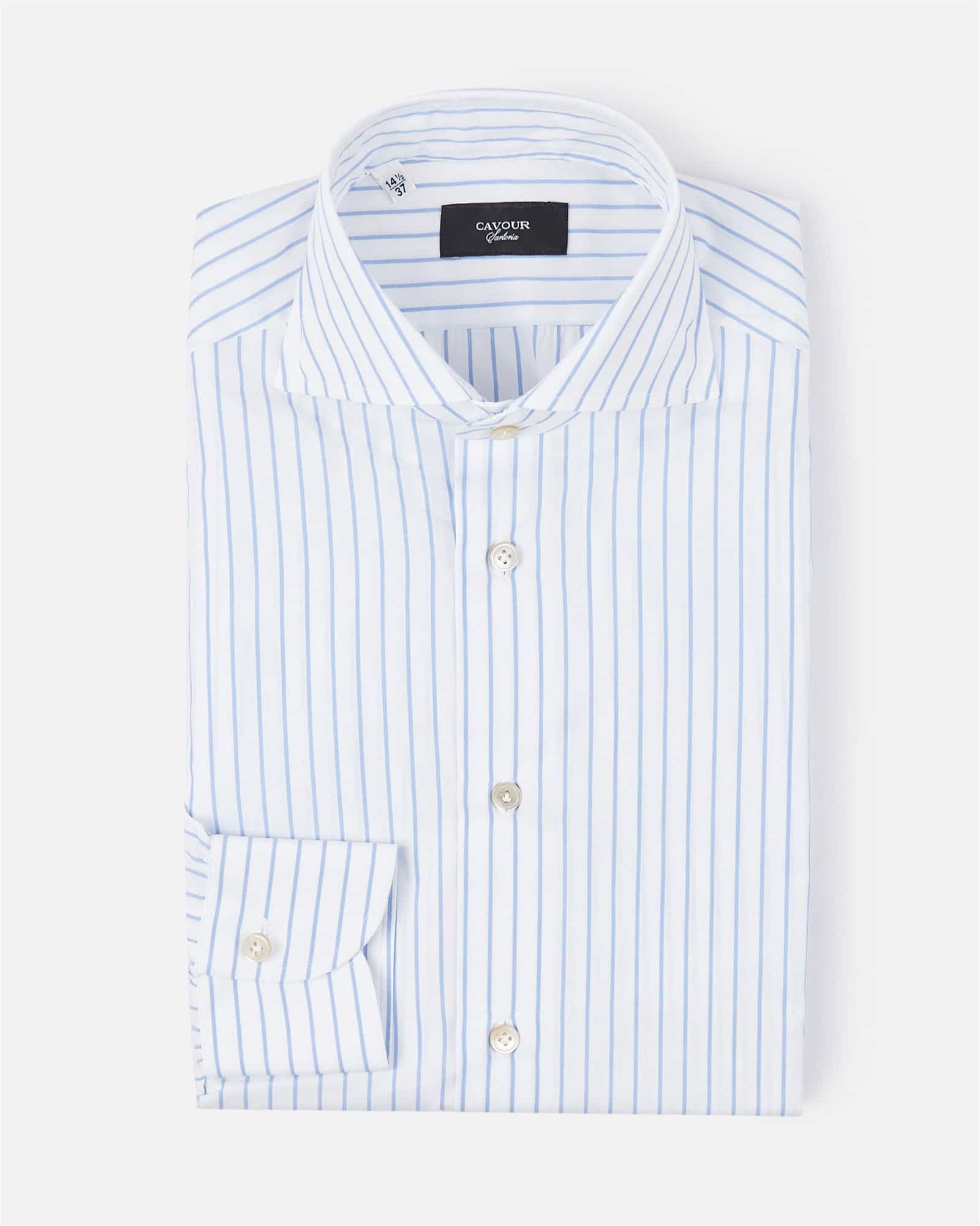 Sartoria Reverse Stripe Blue