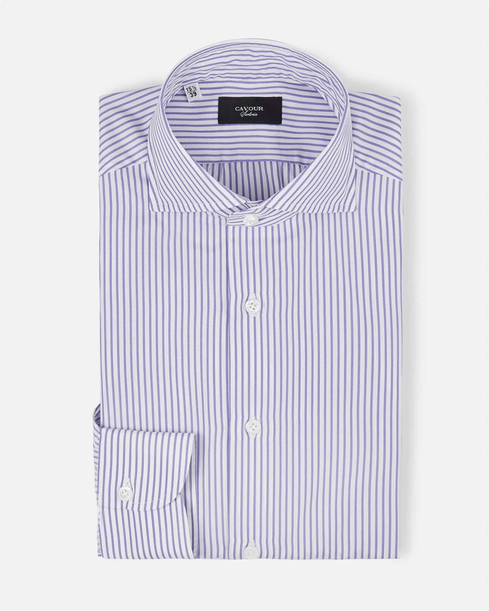 Sartoria Reverse Stripe Purple