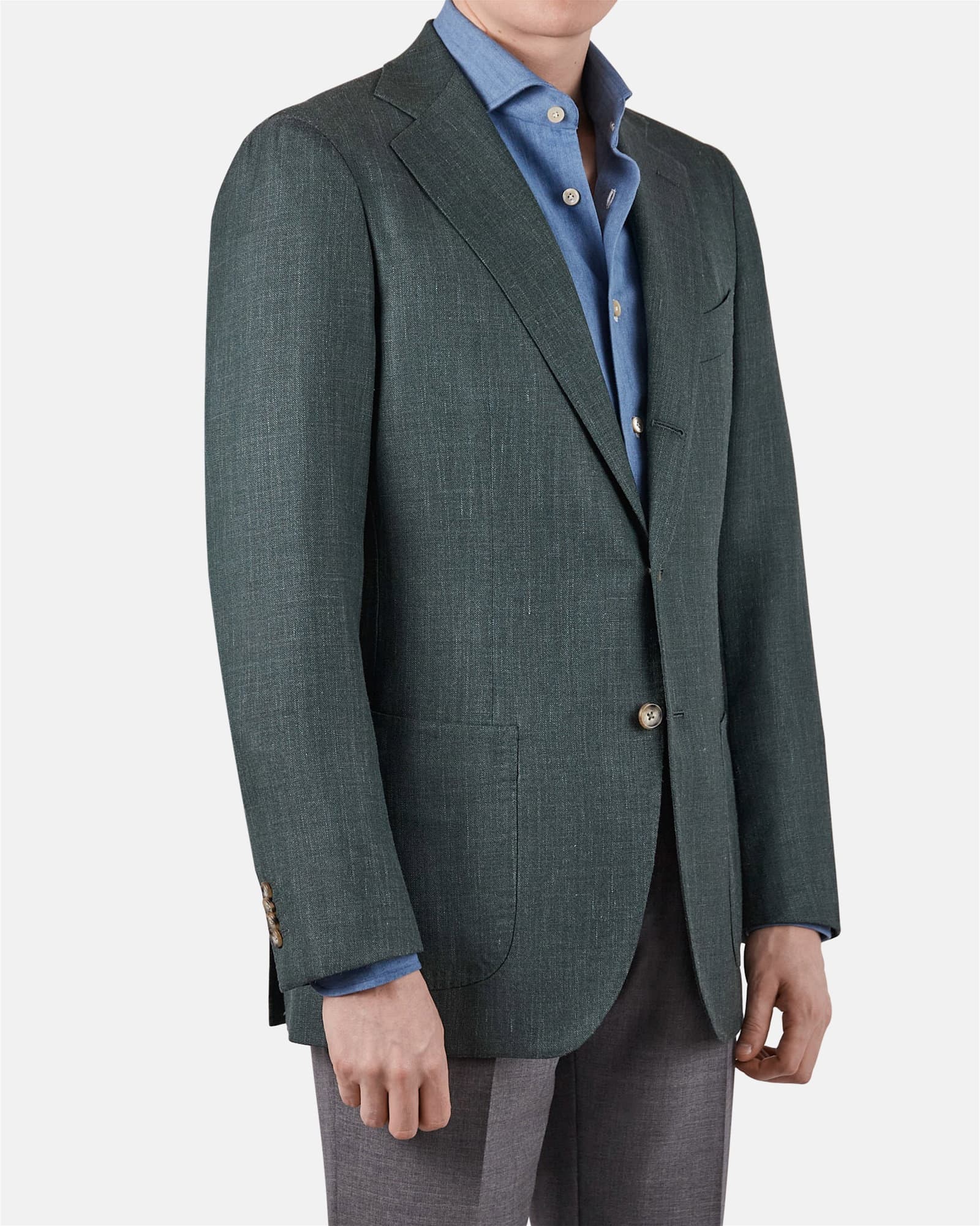 Solid Summer Jacket Green