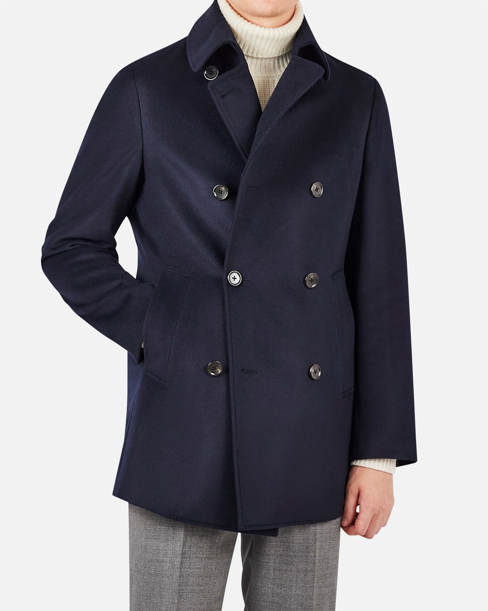Winter Pea Coat Navy