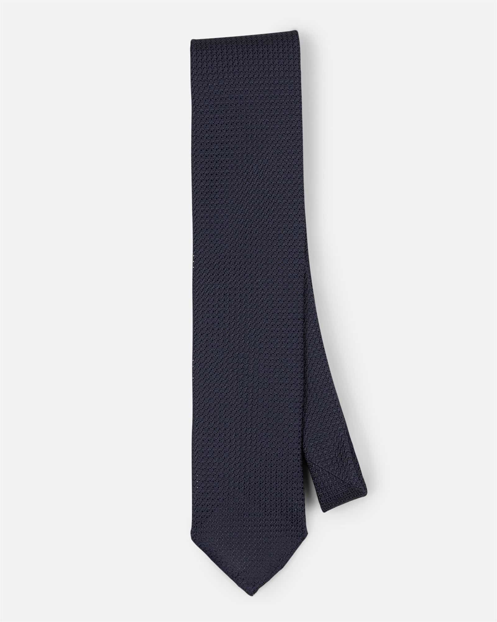 Grenadine Tie Navy