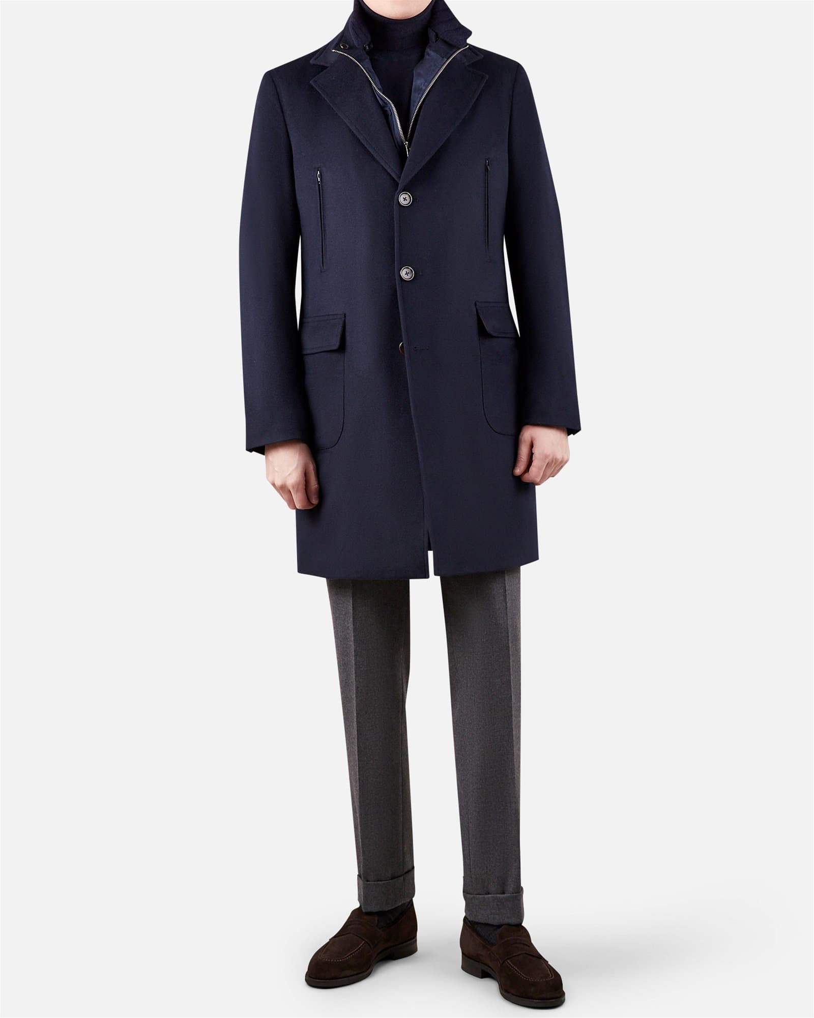 Milano Coat Navy