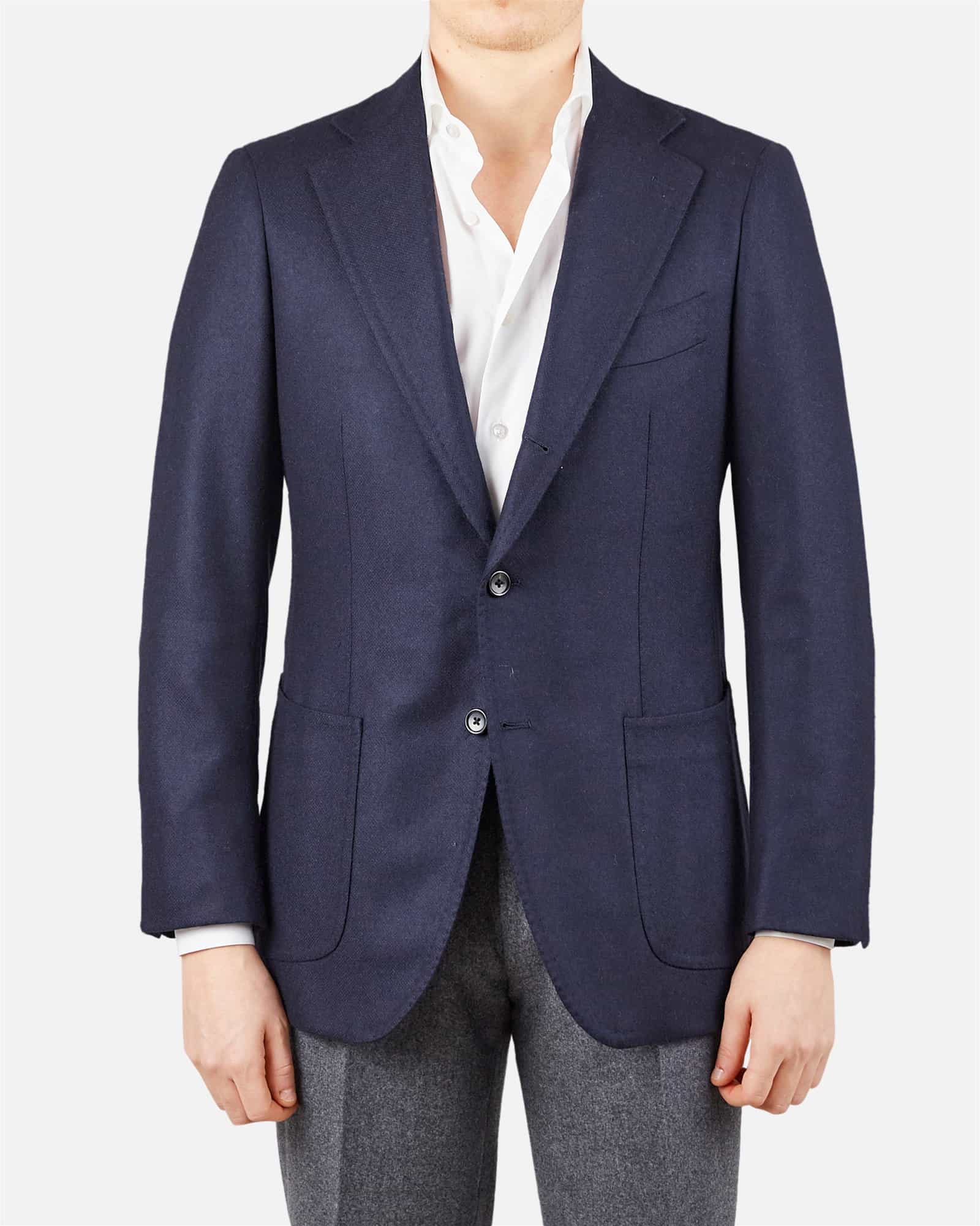 Mod 2 English Hopsack Jacket Navy