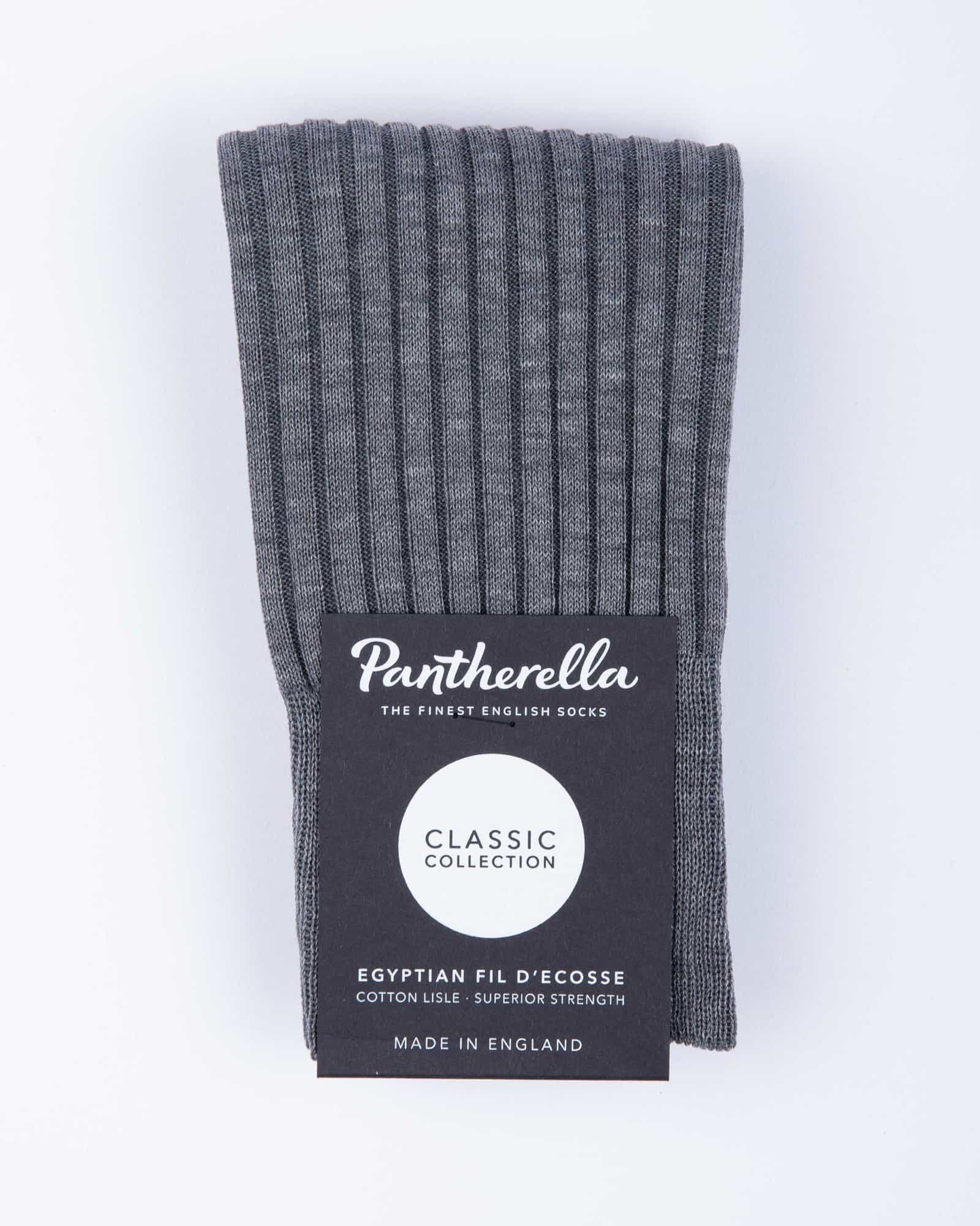 Cotton Rib Socks Grey