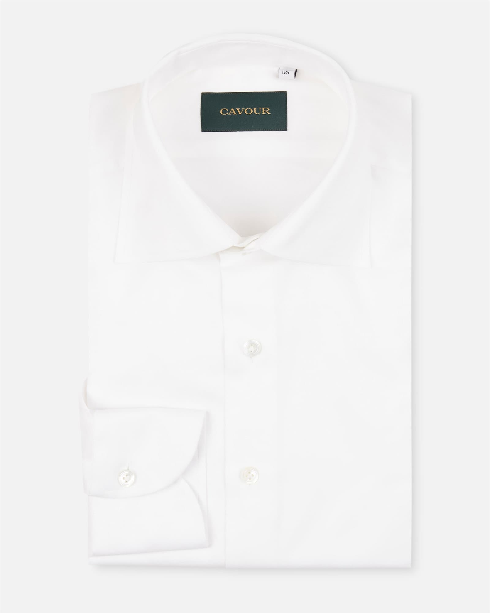 Premium Plain Twill Shirt White