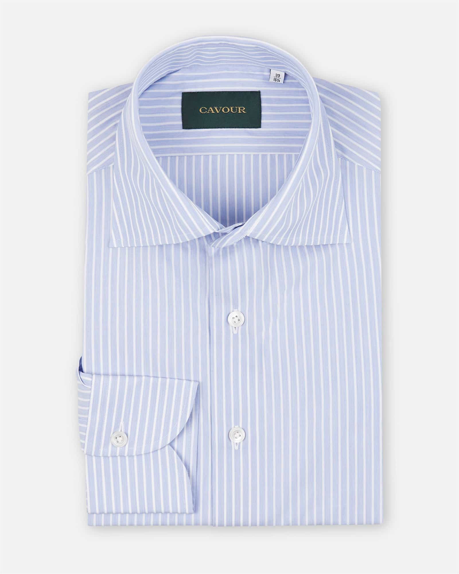 Premium Blue Multi Striped Shirt Blue