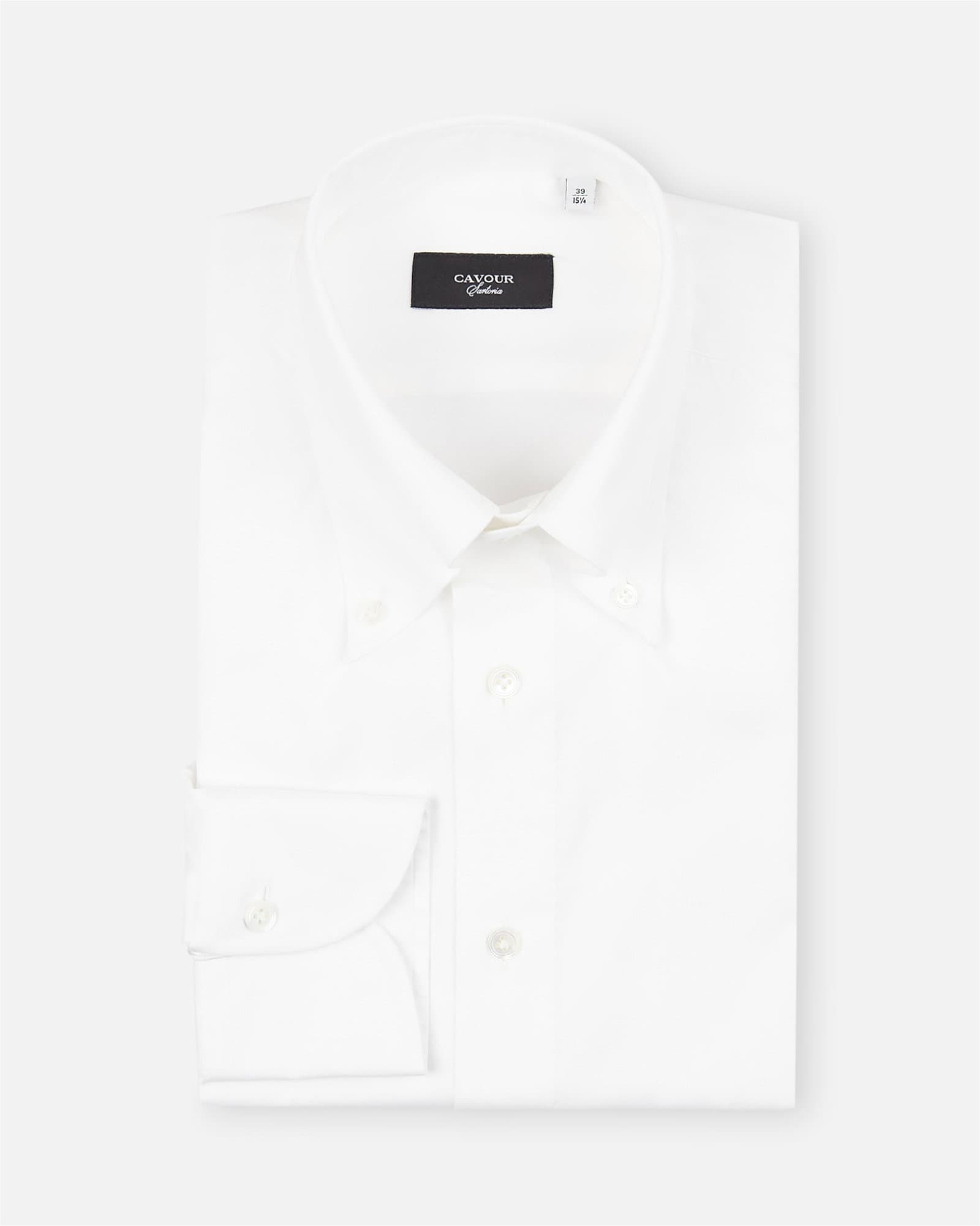Solid Oxford Shirt White