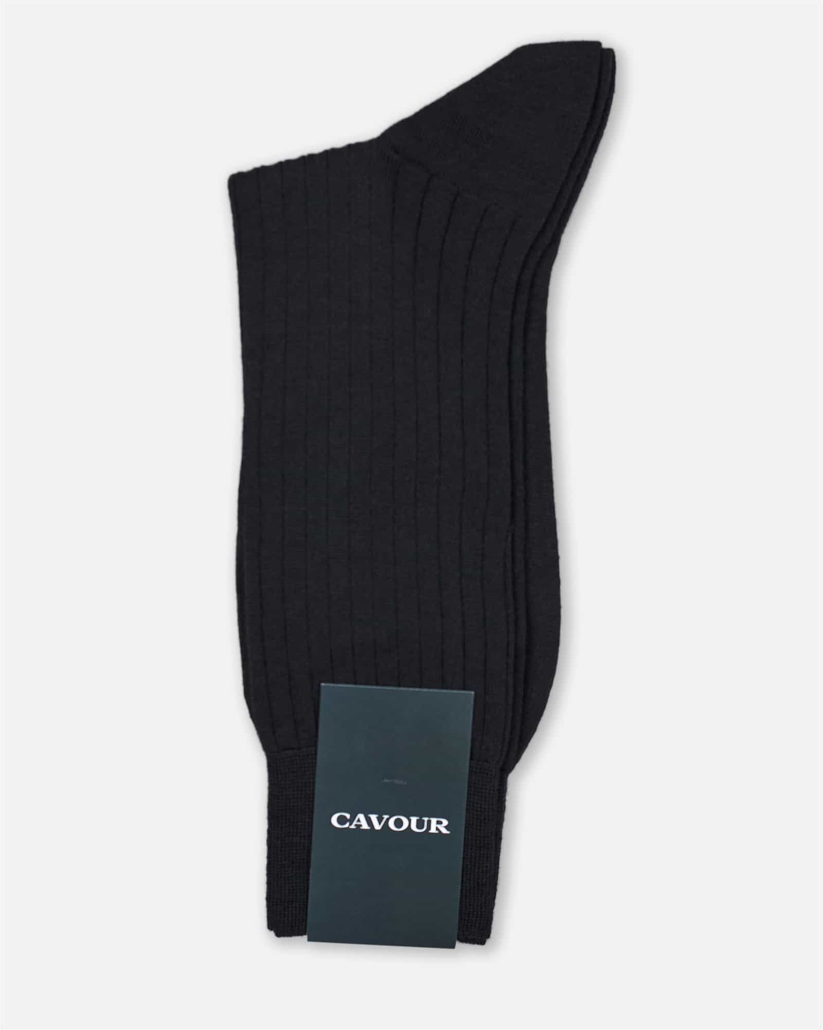 Wool Socks Black