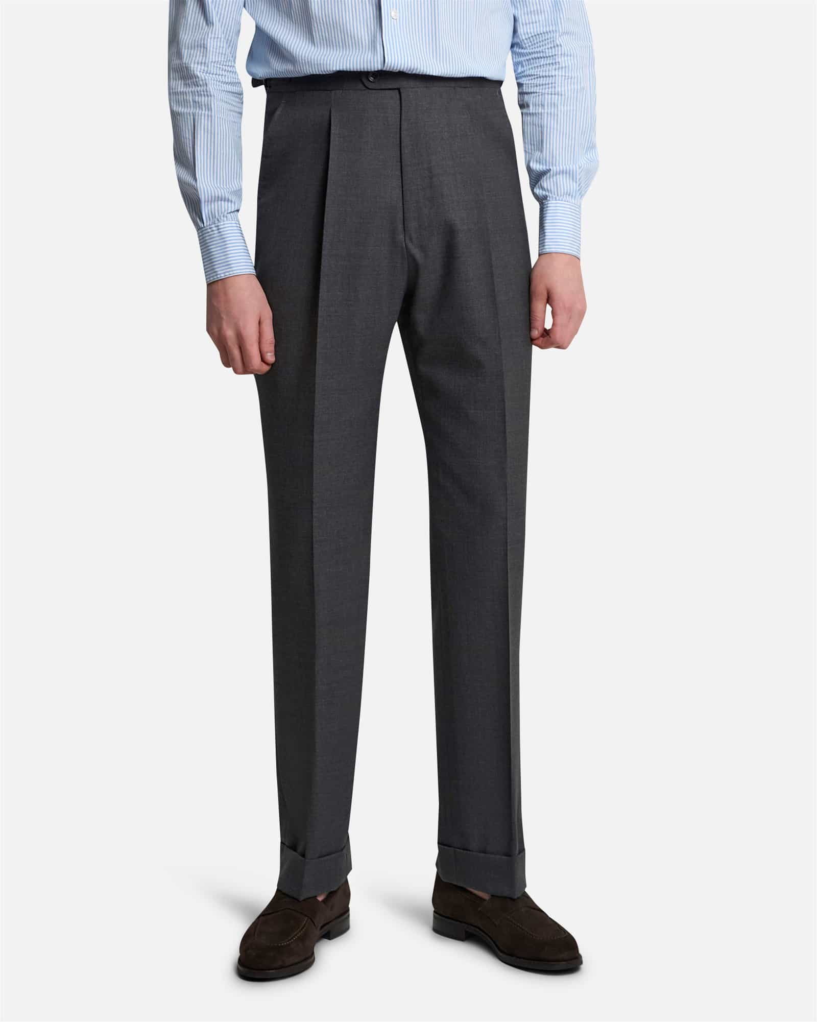 Mod 3 Summer Hightwist Trouser Charcoal