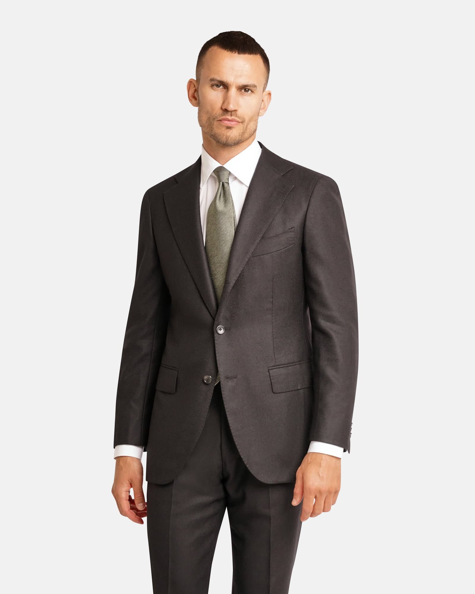 Mod 2 - Heavy Flannel Suit Black