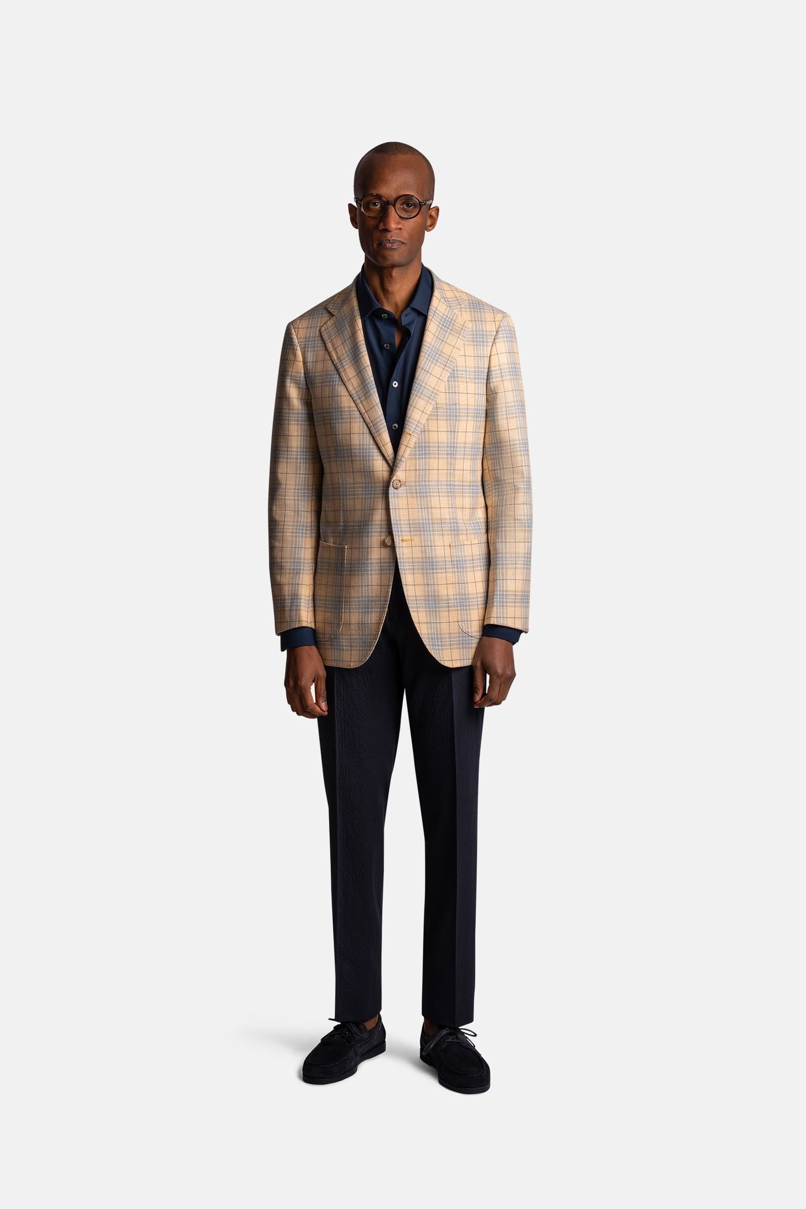Mod 2 - Summer Overchecked Jacket Yellow