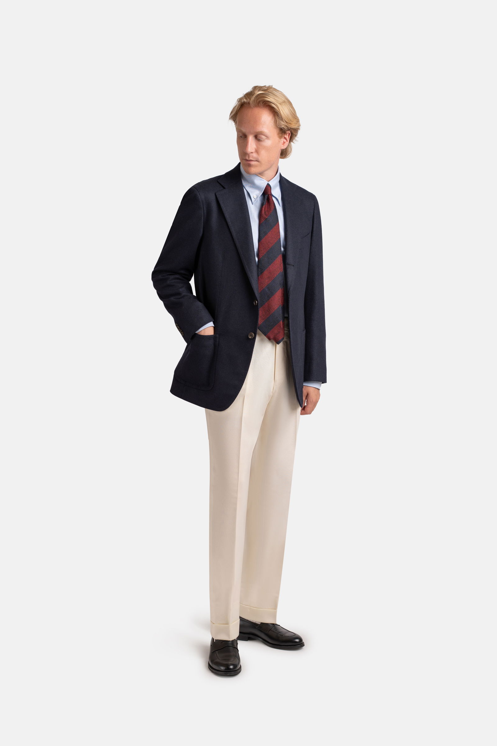 Mod 2 Regular Exclusive Hightwist Trouser Cream