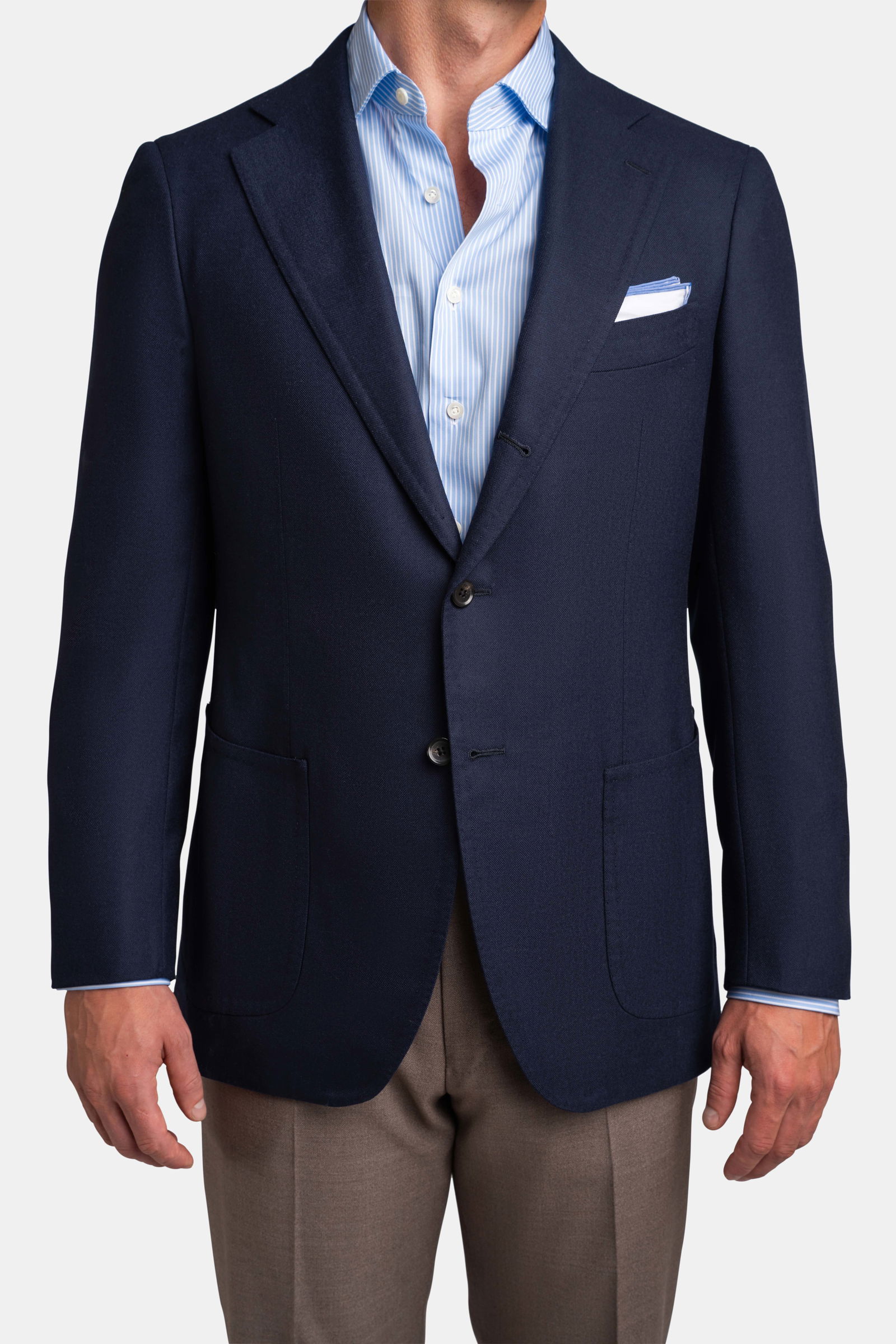 Mod 2 Classic Hopsack Jacket Navy